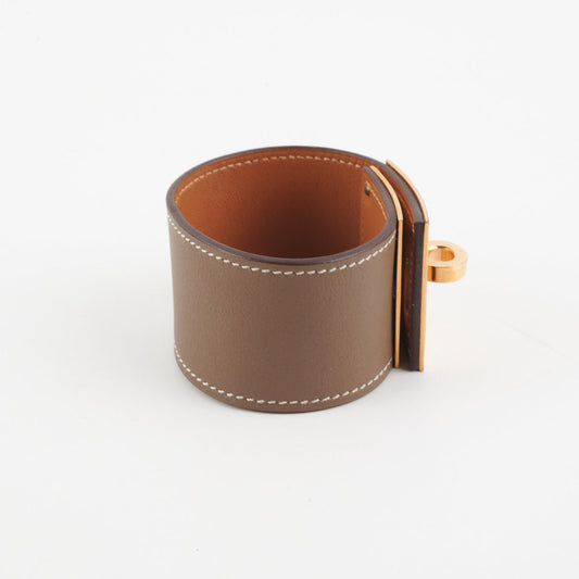 Hermes Kelly Dog Bracelet Etoupe - Size T2