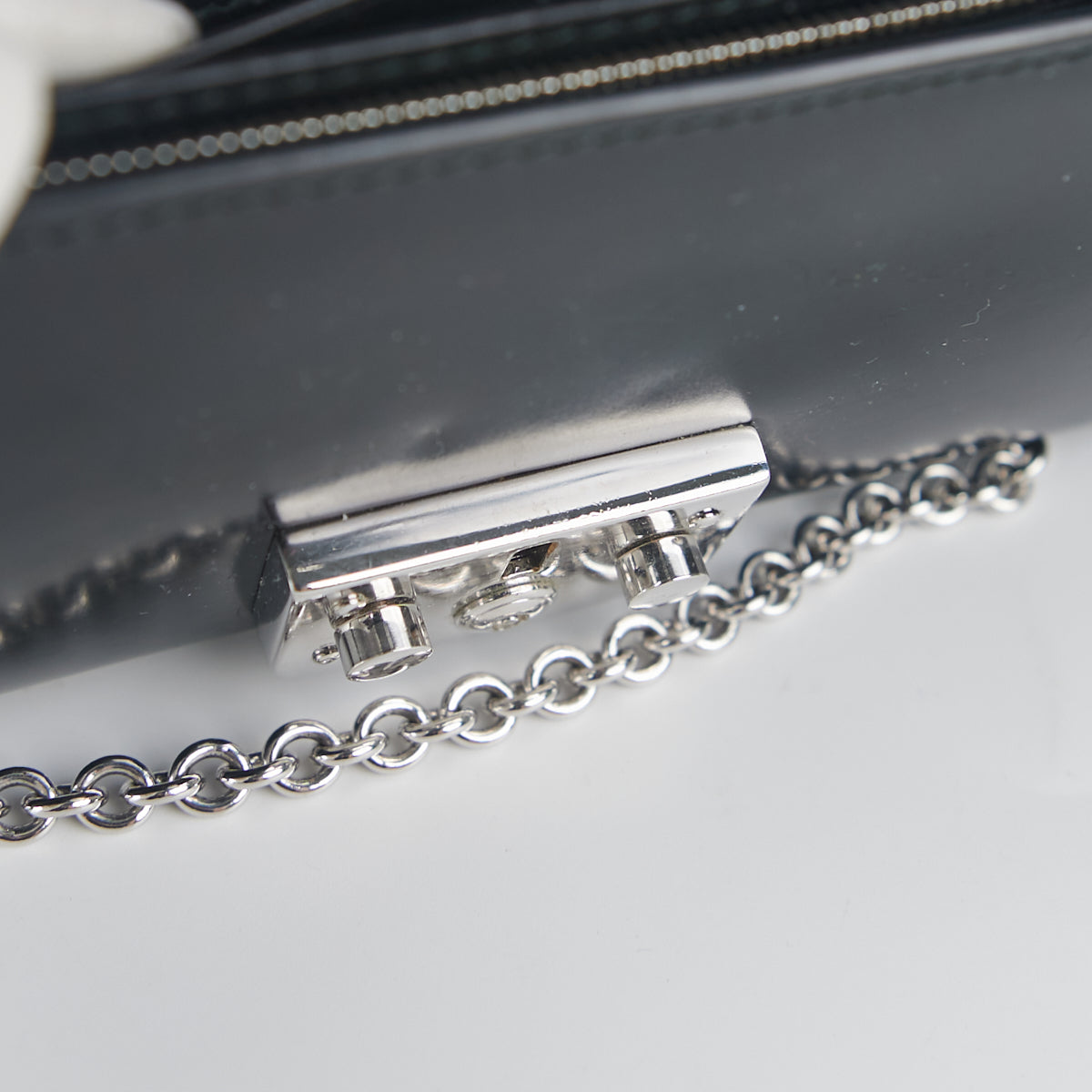 Gucci Lady Lock Wallet on Chain Black