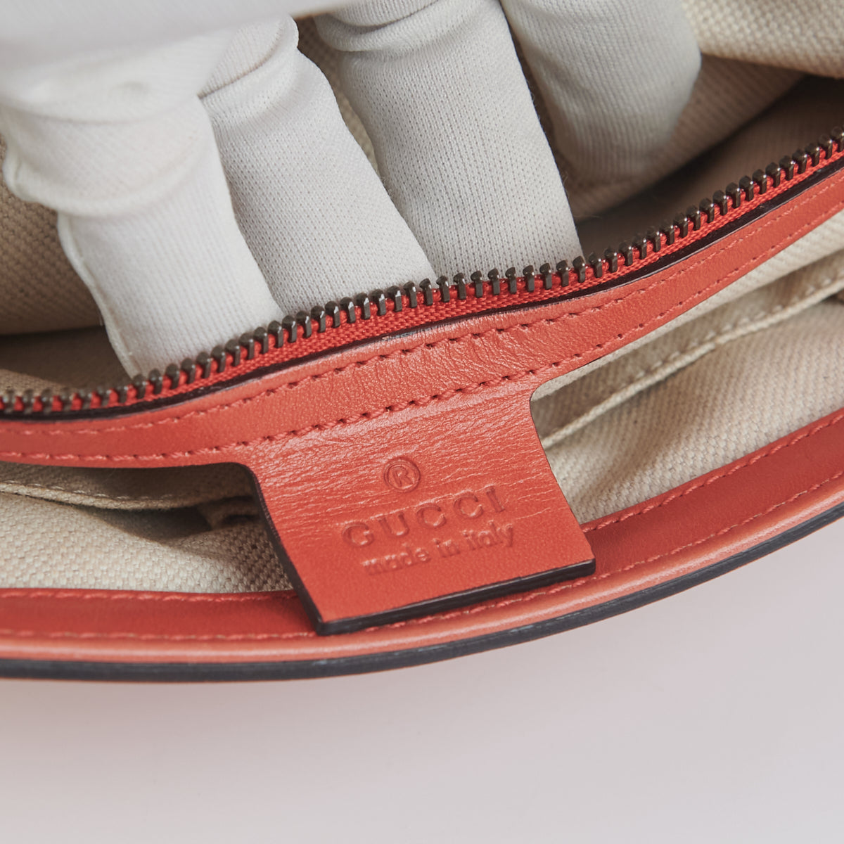Gucci Horsebit Clutch Coral Pink