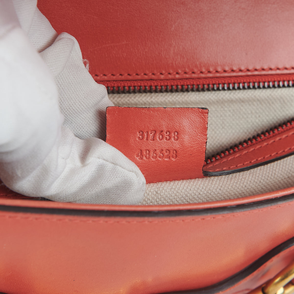 Gucci Horsebit Clutch Coral Pink