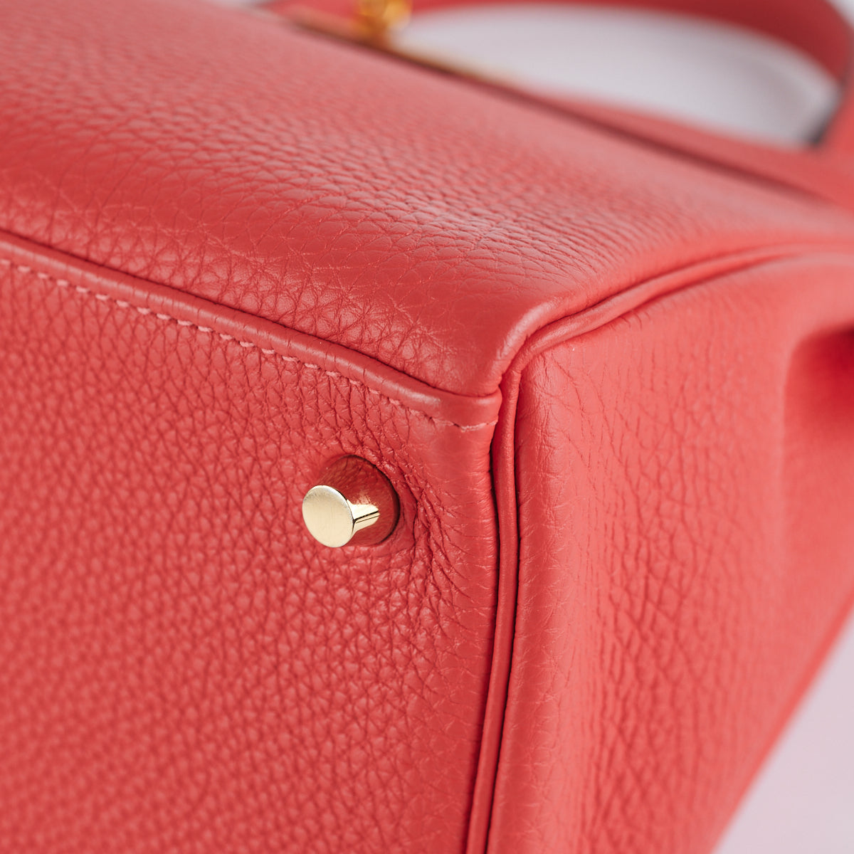 Hermes Kelly 28 Rouge Pivoine [R] - Stamp