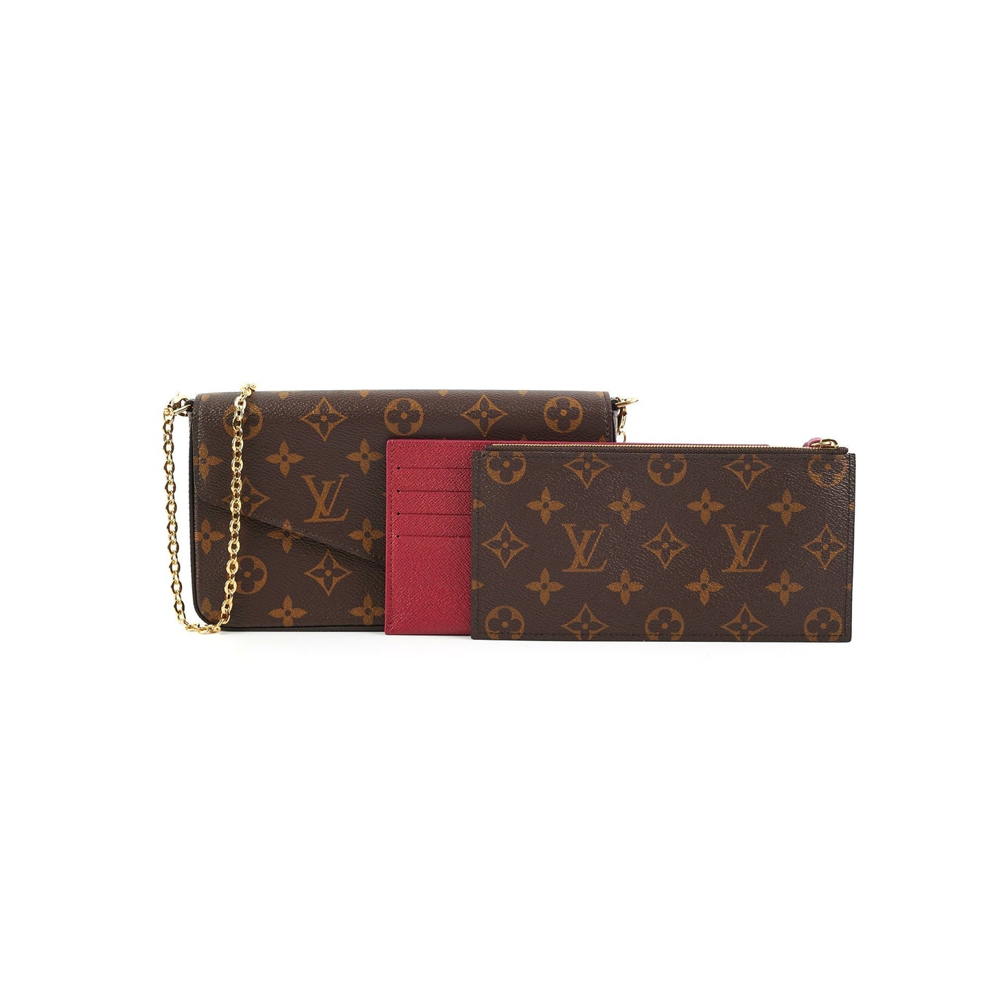 Louis Vuitton Felicie Pochette Crossbody Bag Monogram