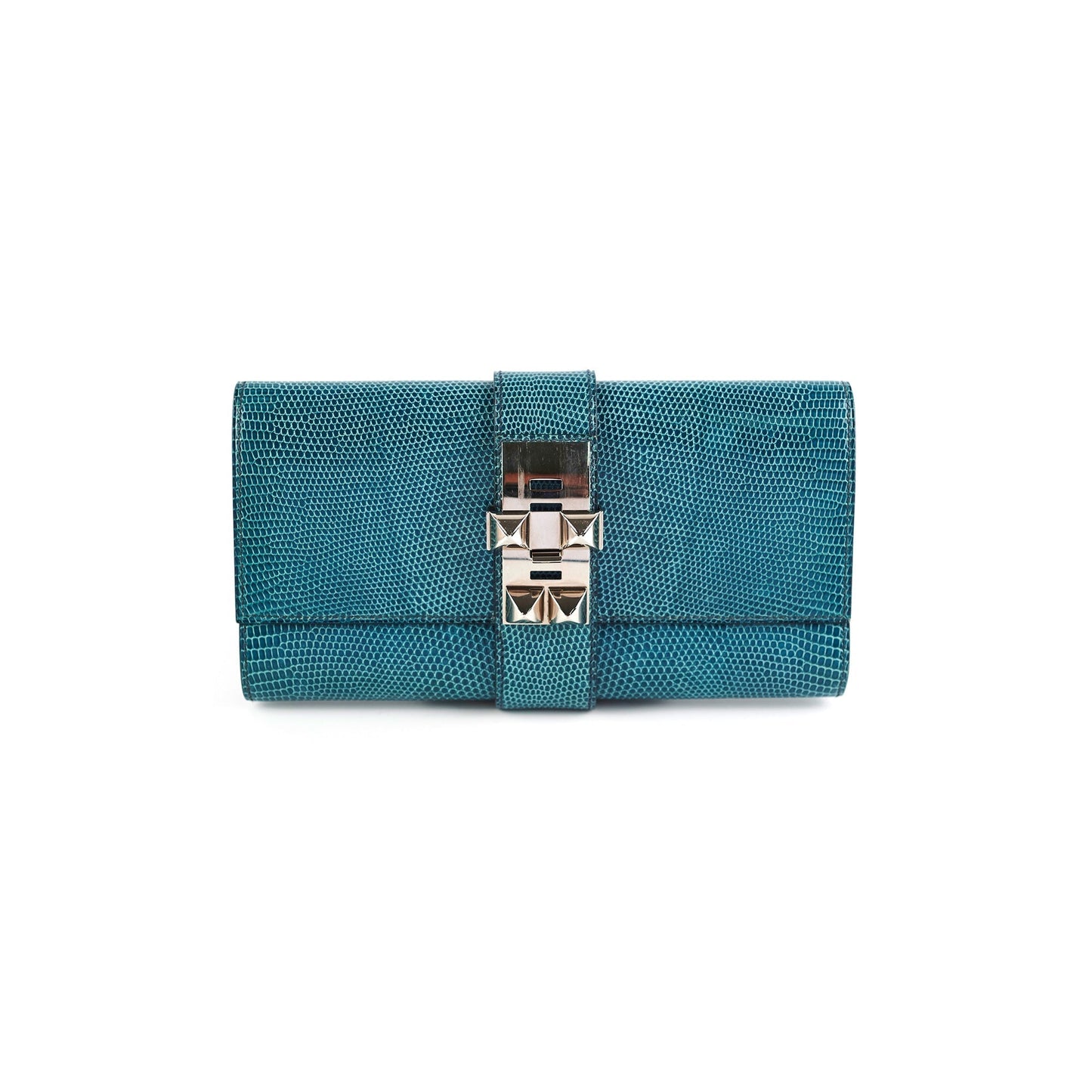 Hermes Medor Lizard Clutch - R Stamp 2014