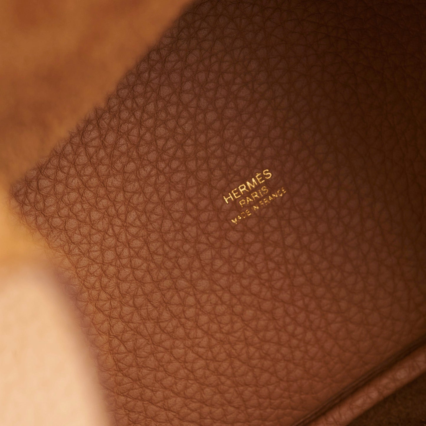Hermes Picotin 18 Clemence Biscuit - U Stamp