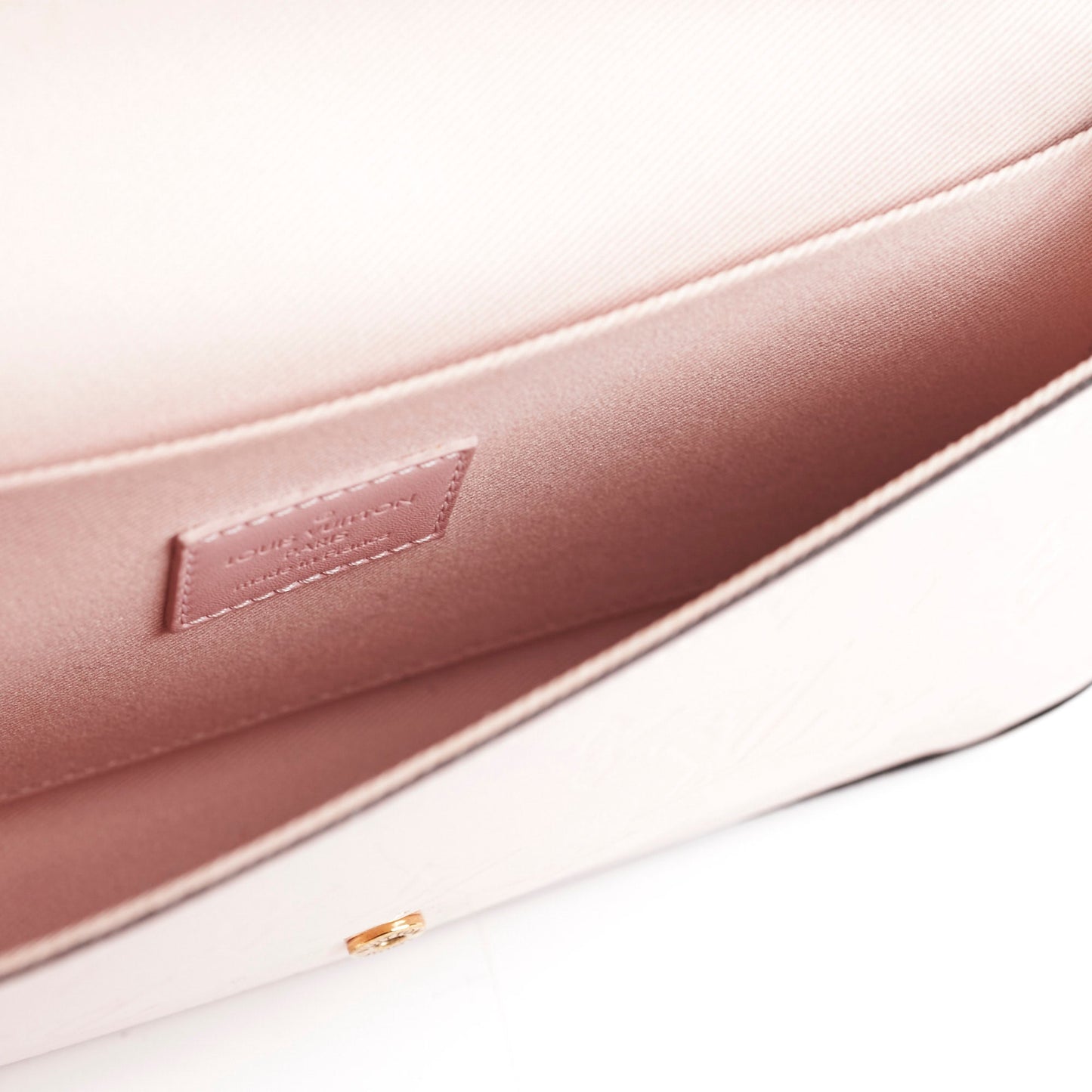 Louis Vuitton Felicie Pochette Pink Vernis