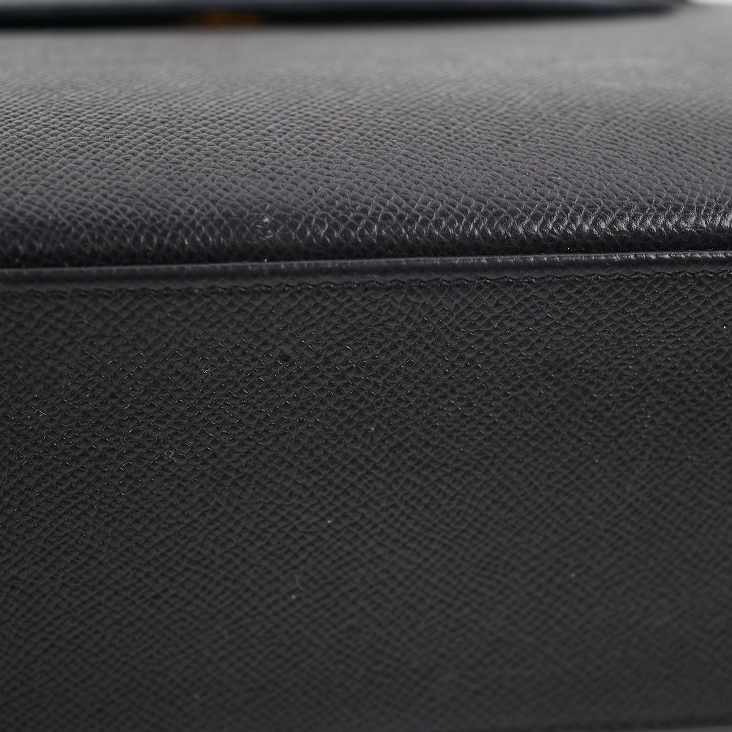 Hermes Kelly 25 Epsom Noir Stamp X