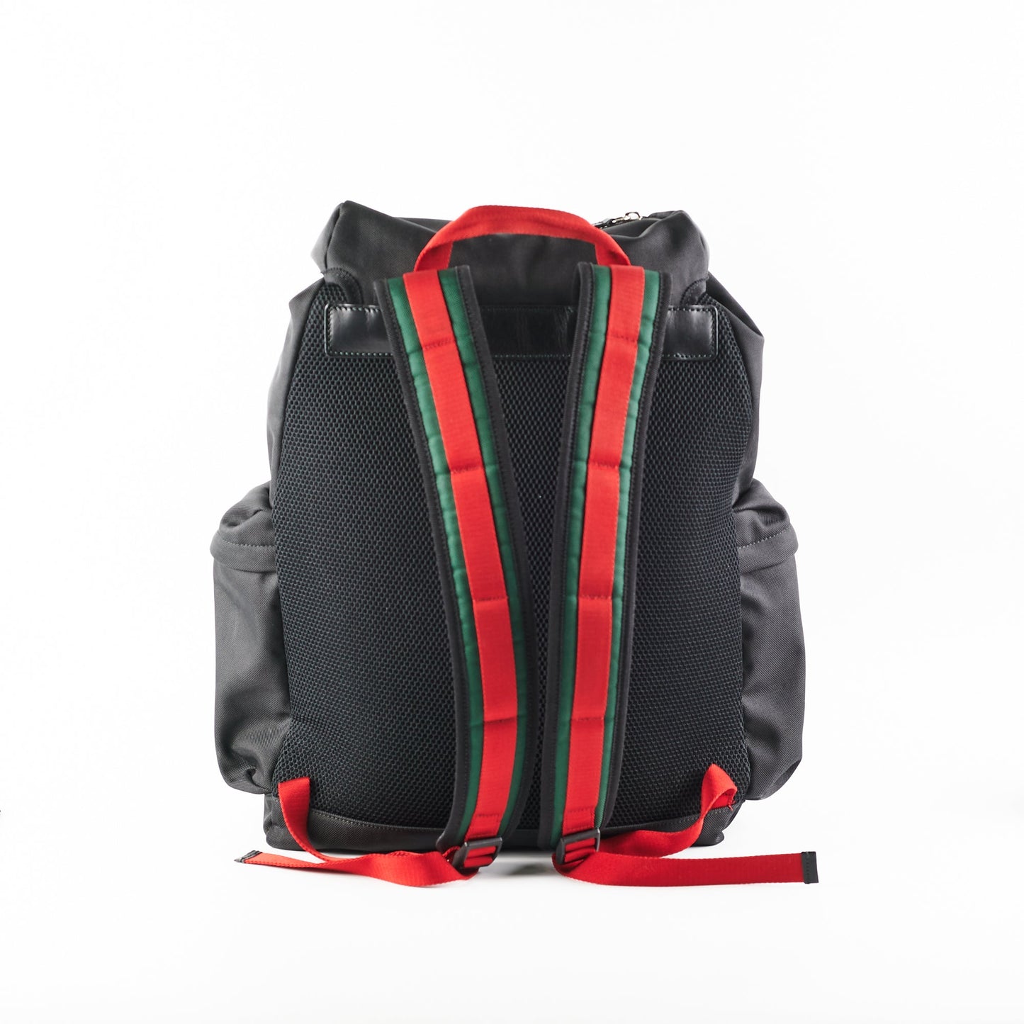 Gucci Techco Black Canvas Backpack