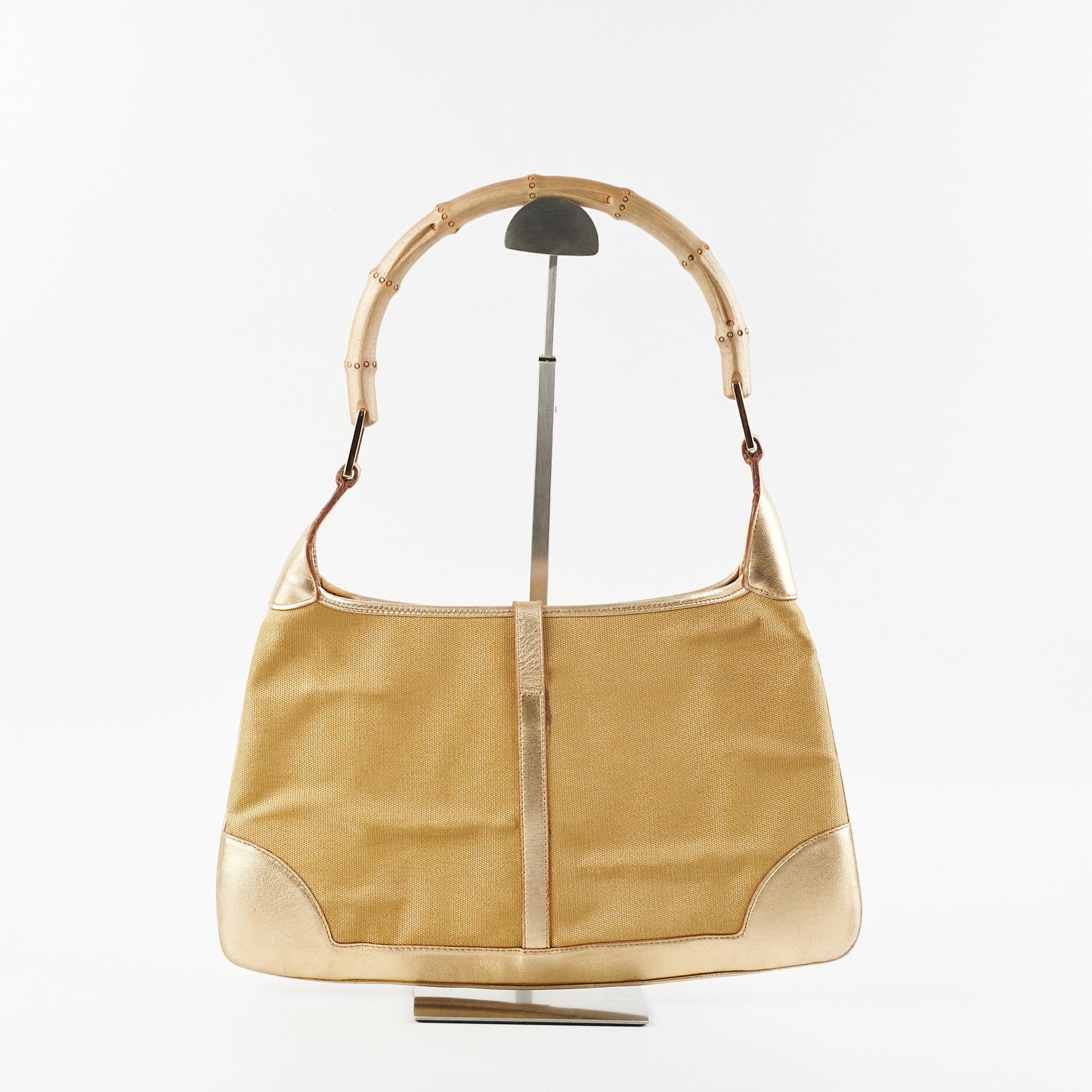 Gucci Vintage Jackie Gold Shoulder Bag