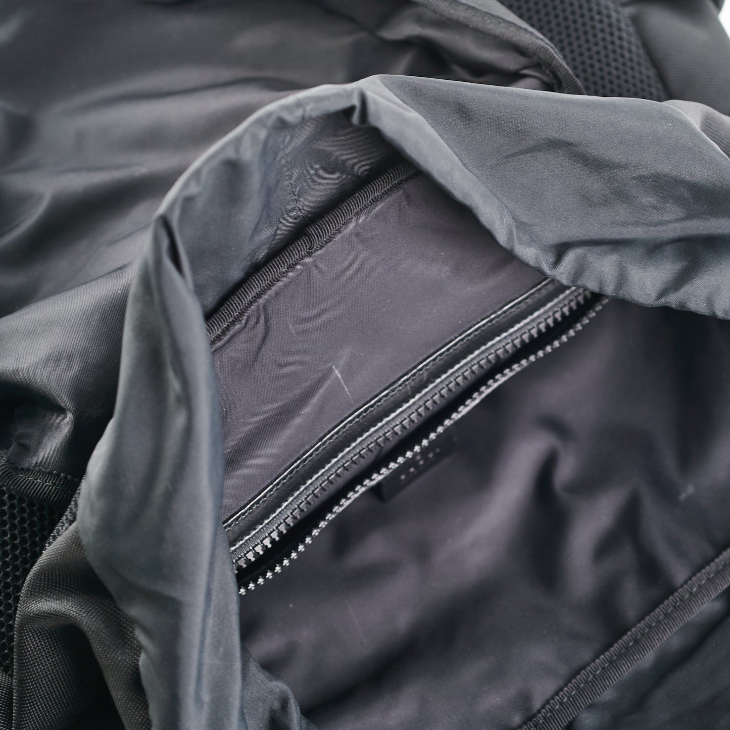 Gucci Techco Black Canvas Backpack