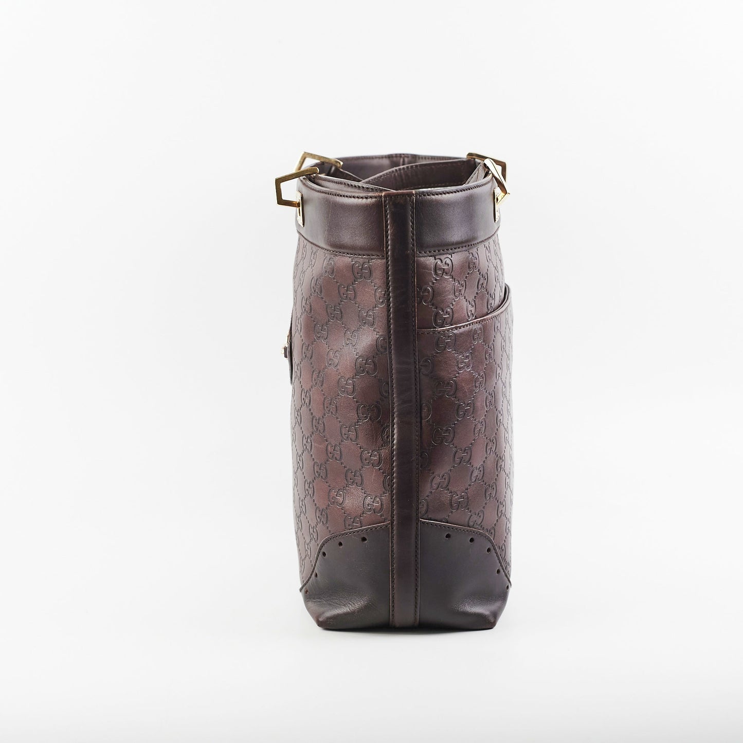 Gucci Guccissima Monogram Brown Tote Bag