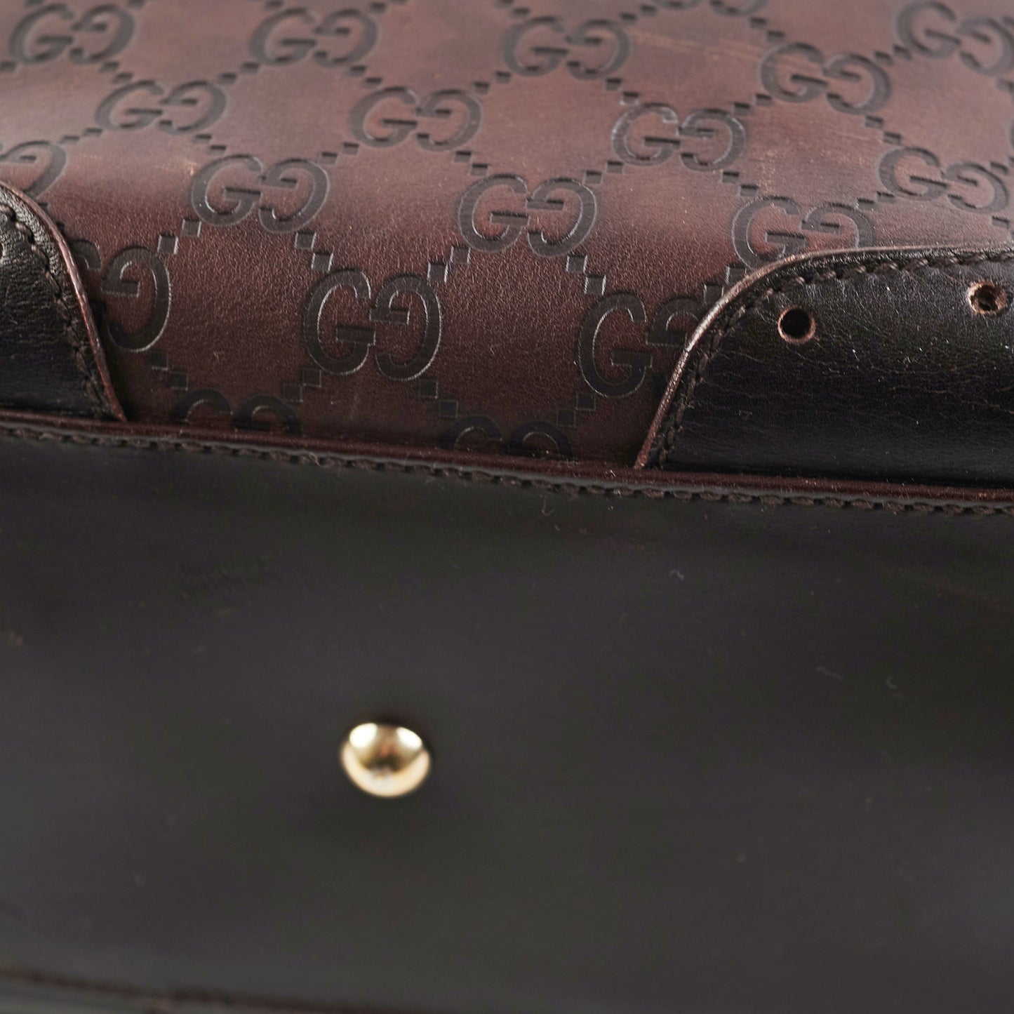 Gucci Guccissima Monogram Brown Tote Bag