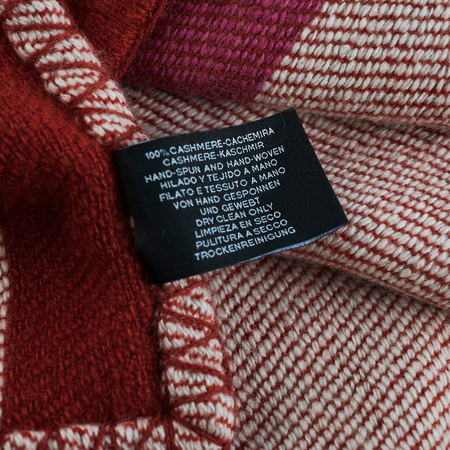 Hermes H Bayadere Poncho Blanket
