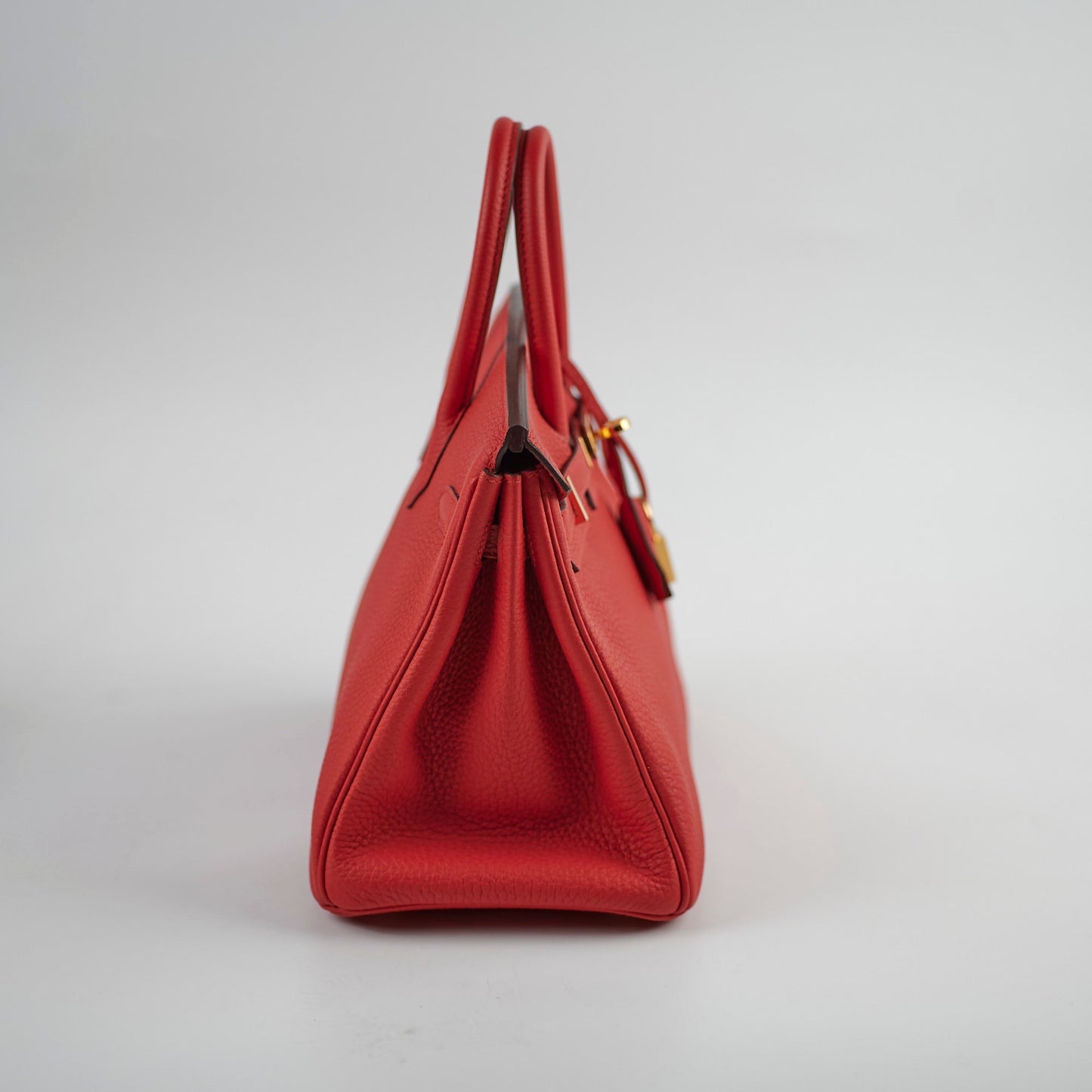 Hermes Birkin 25 Togo Rogue De Coeur - D Stamp