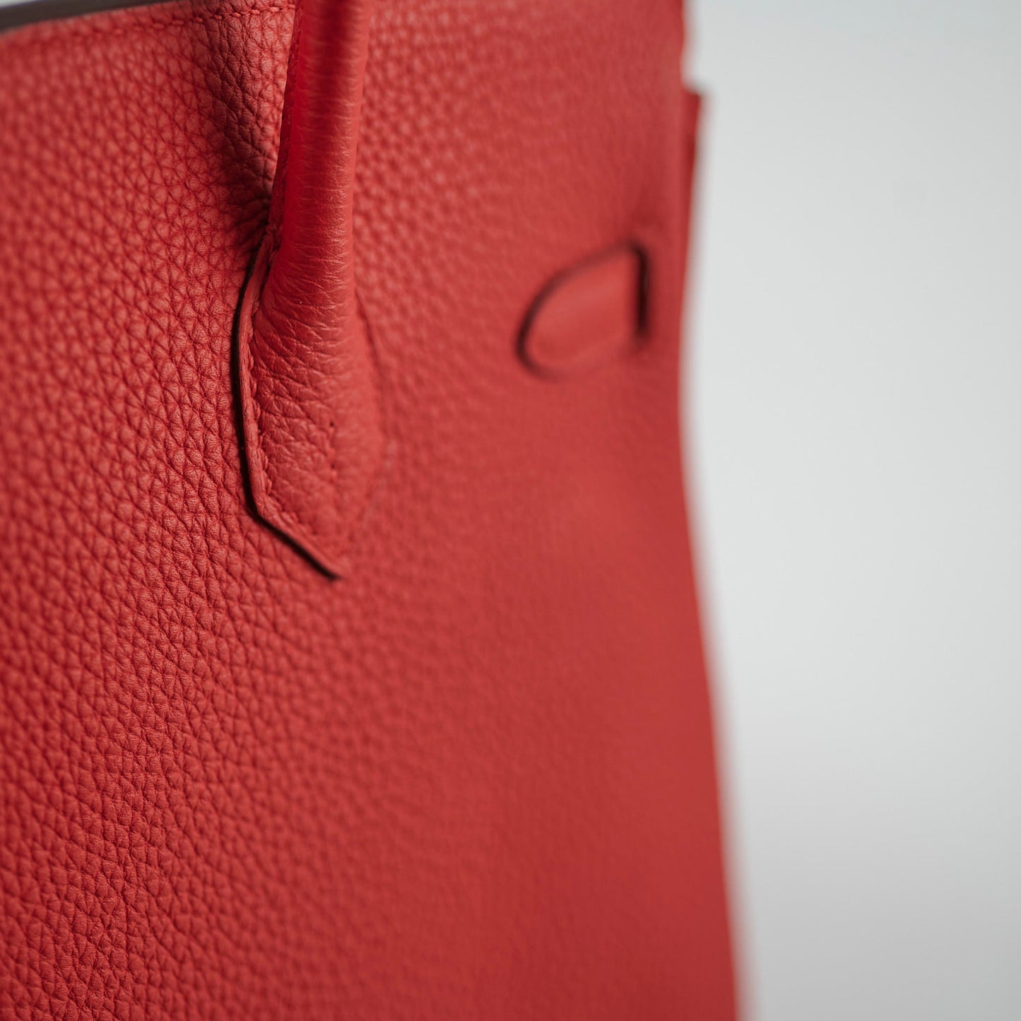 Hermes Birkin 25 Togo Rogue De Coeur - D Stamp