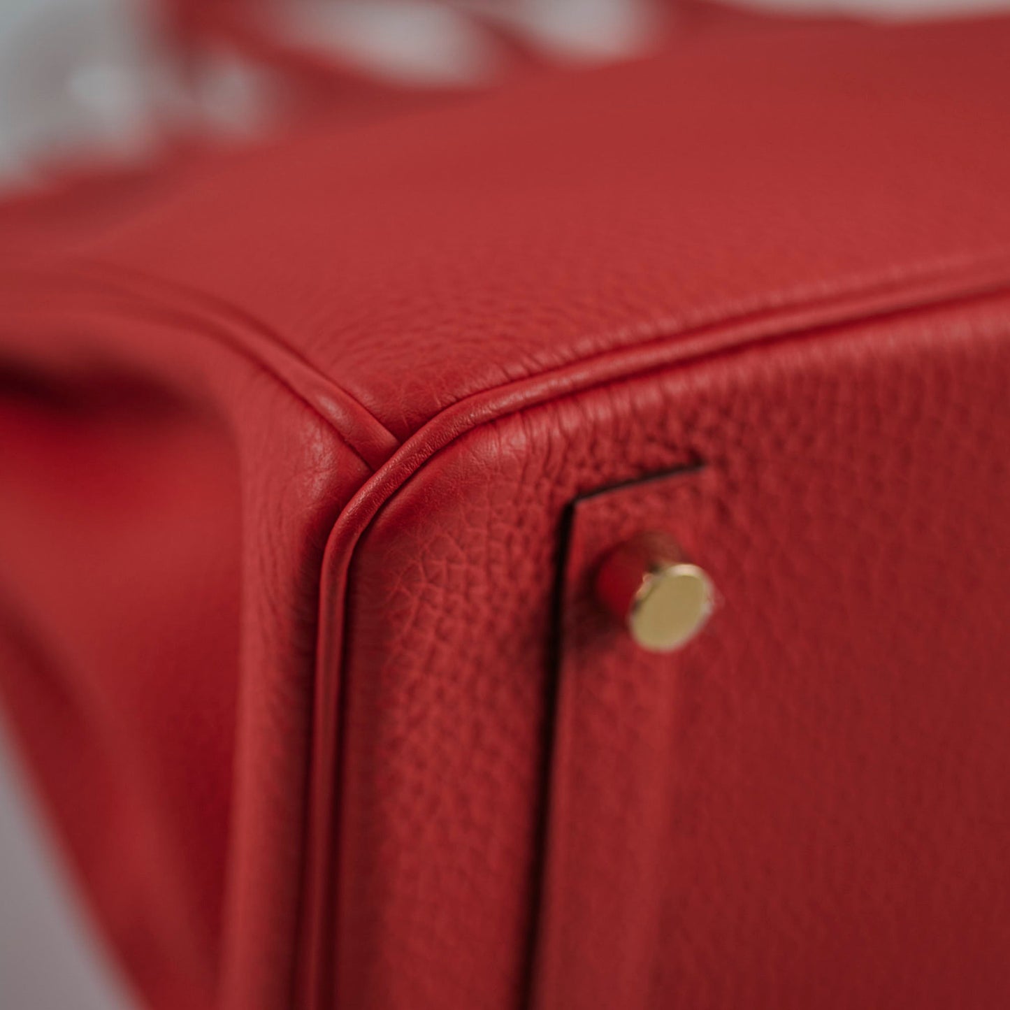 Hermes Birkin 25 Togo Rogue De Coeur - D Stamp