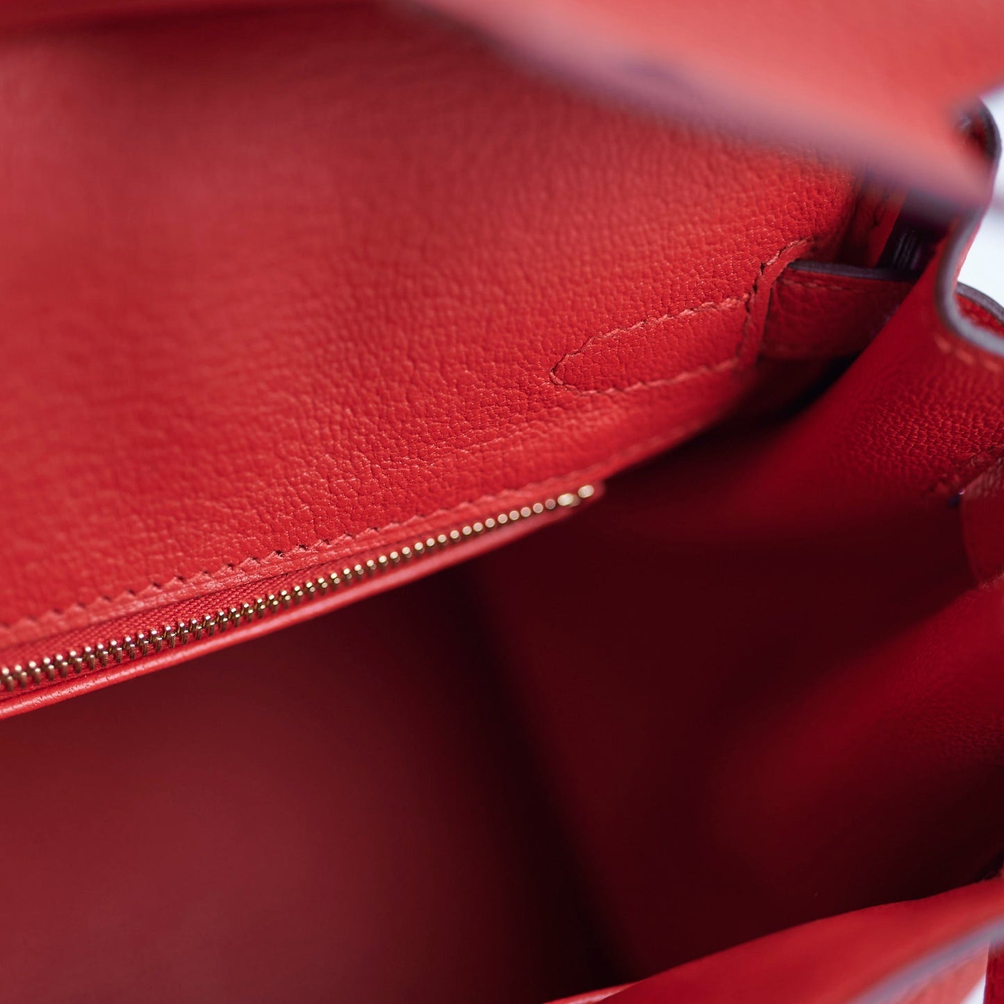Hermes Birkin 25 Togo Rogue De Coeur - D Stamp