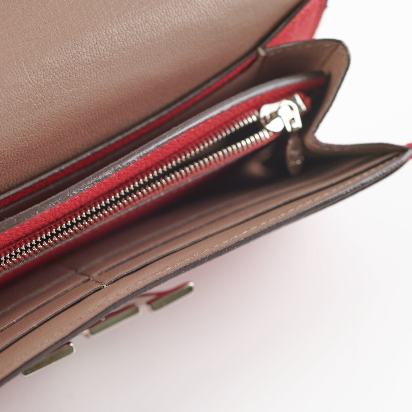 Louis Vuitton Dark Pink Long Wallet