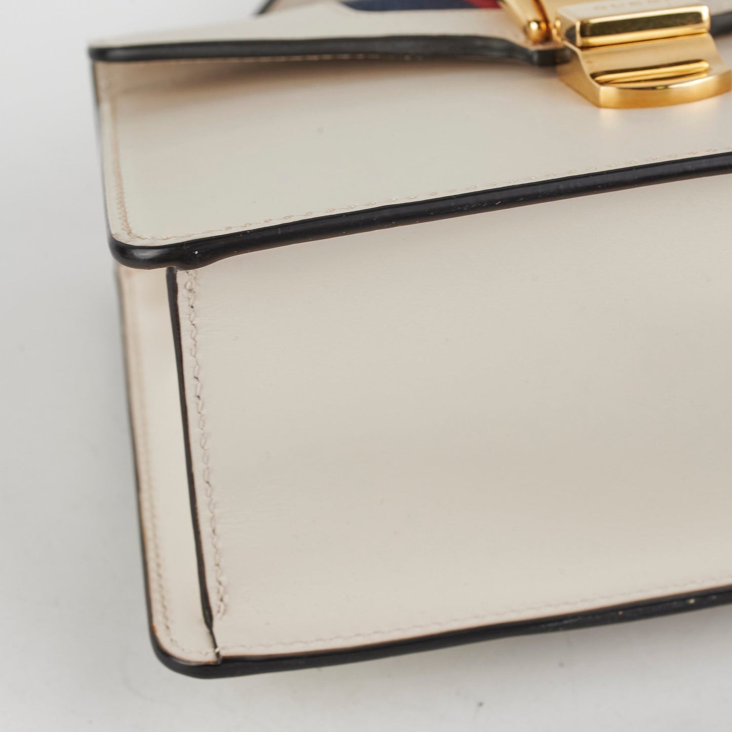 Gucci Small White Sylvie Top Handle