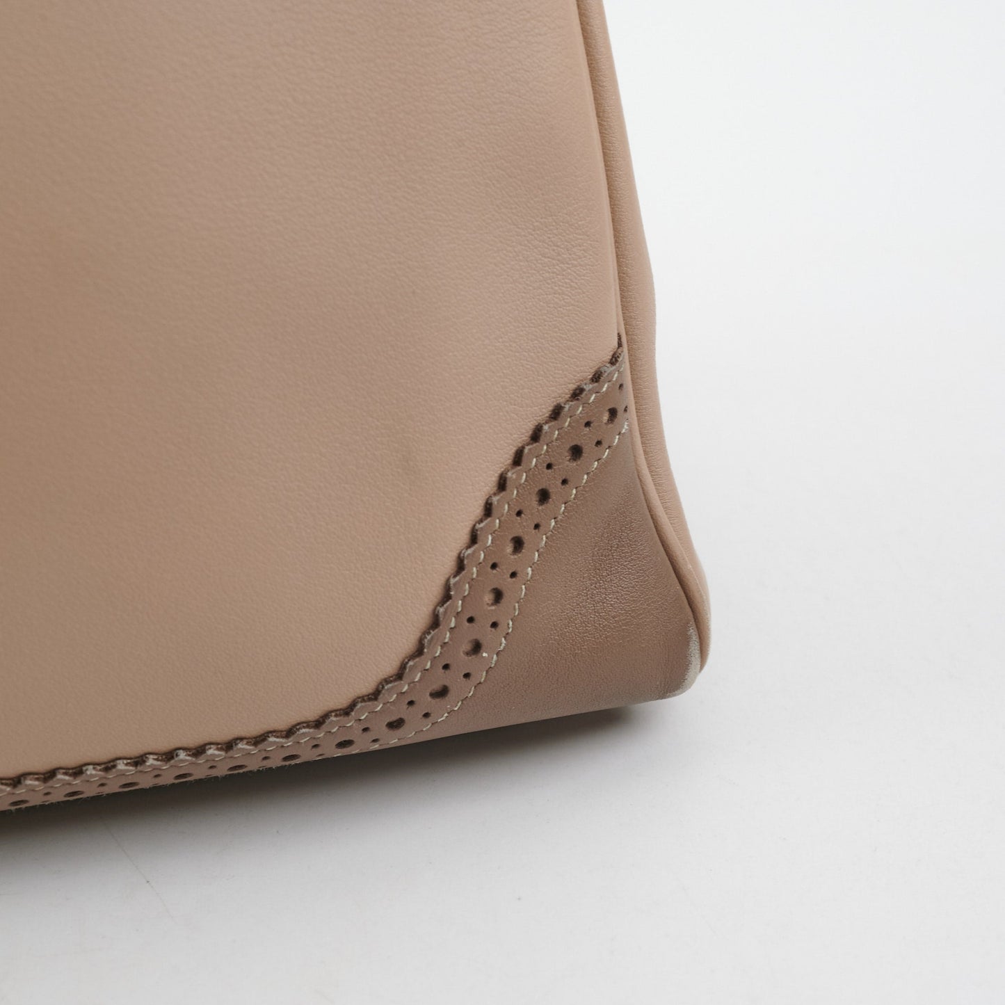 Hermes Kelly 35 Ghillies Swift Argile/Etoupe Stamp [P] (2012)