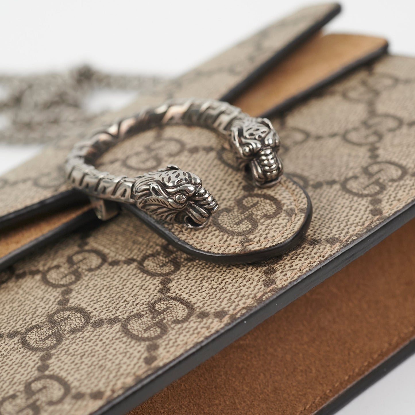 Gucci Super Mini Dionysus GG Crossbody Bag