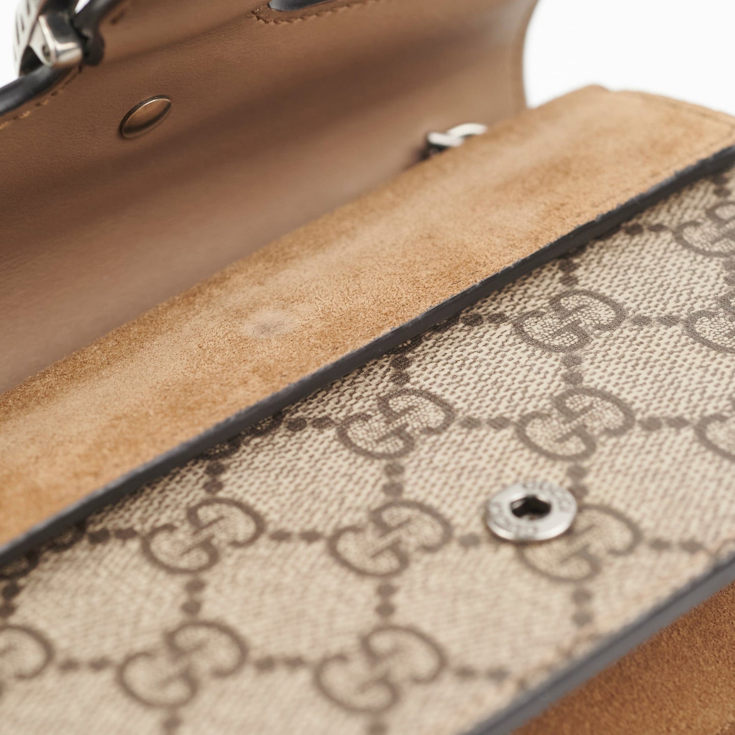 Gucci Super Mini Dionysus GG Crossbody Bag