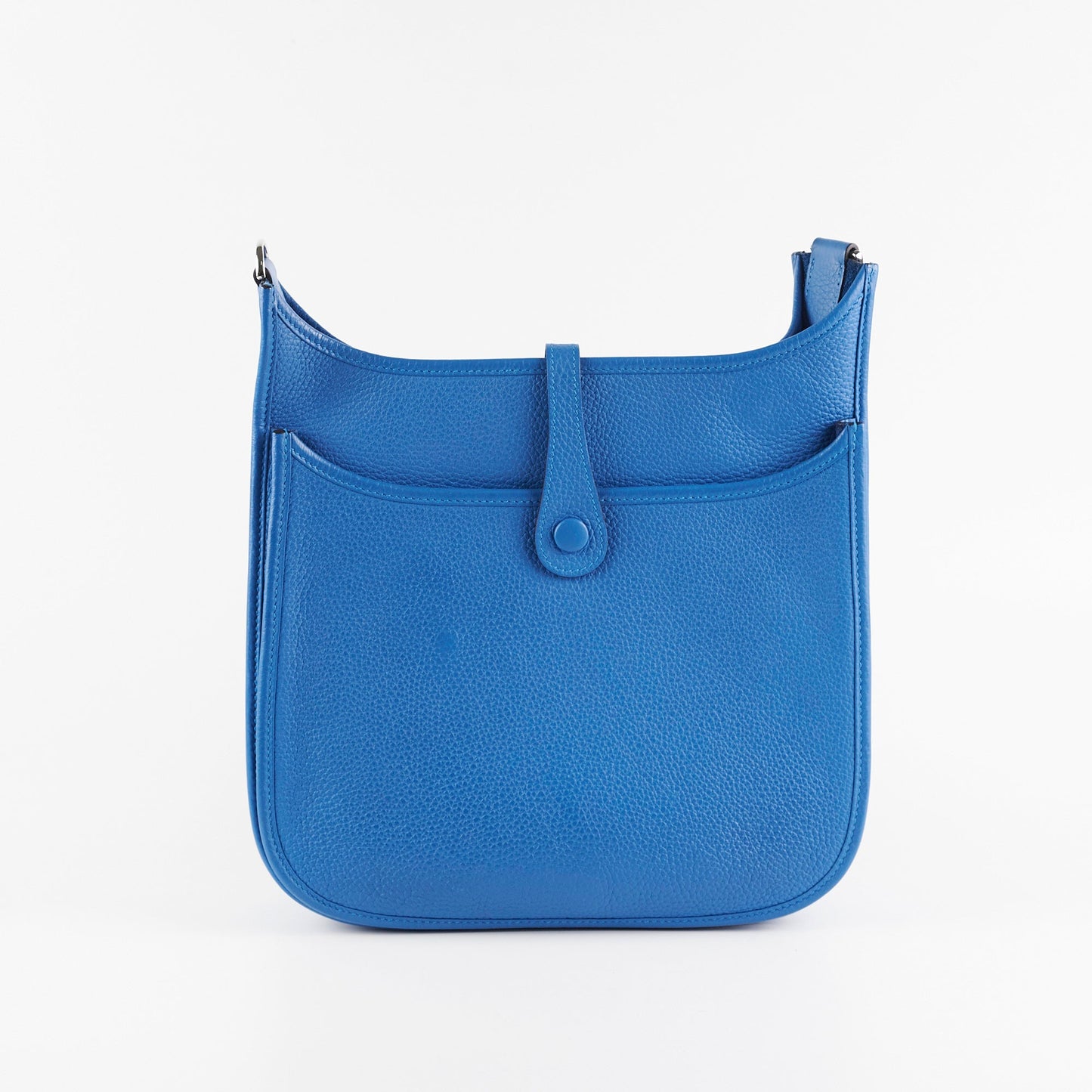 Hermes Evelyn 29 Blue Z Stamp 2021