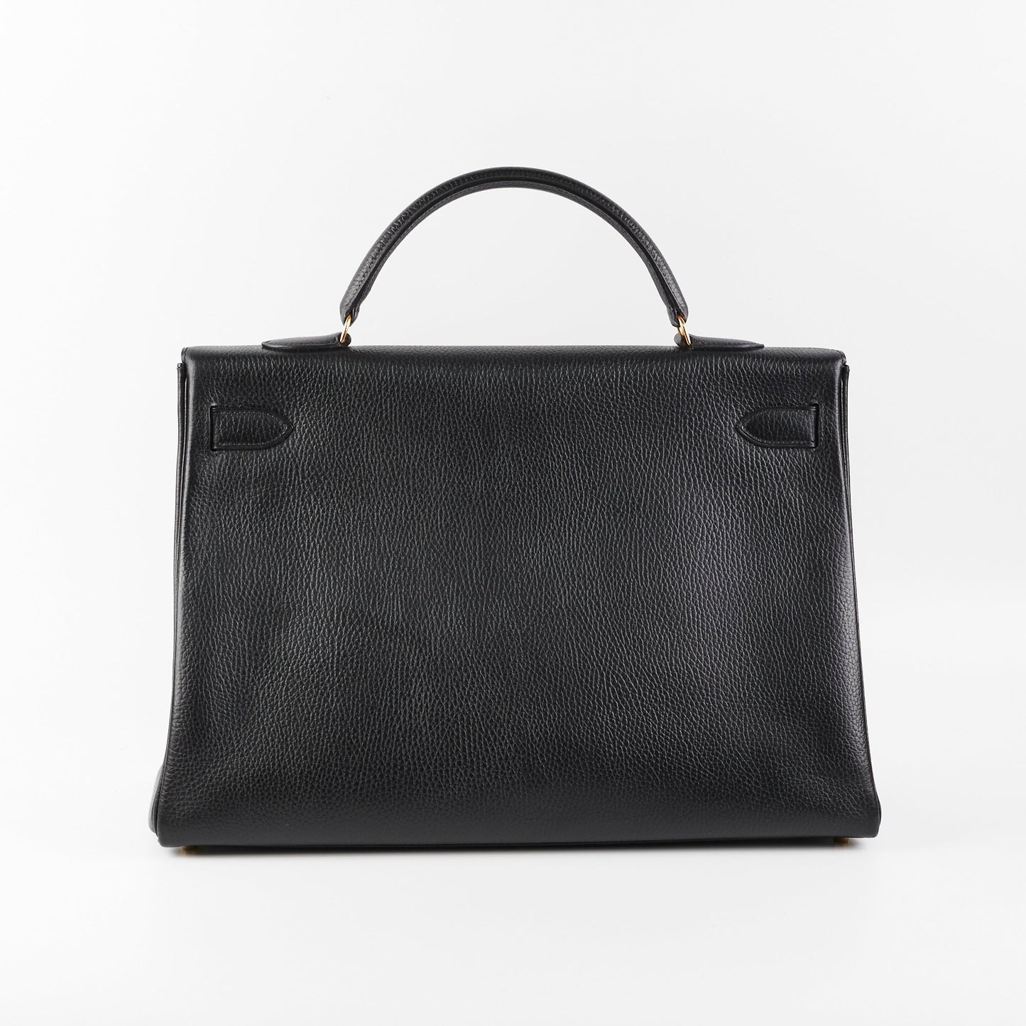Hermes Kelly 40 Black Ardennes D Stamp (2000)