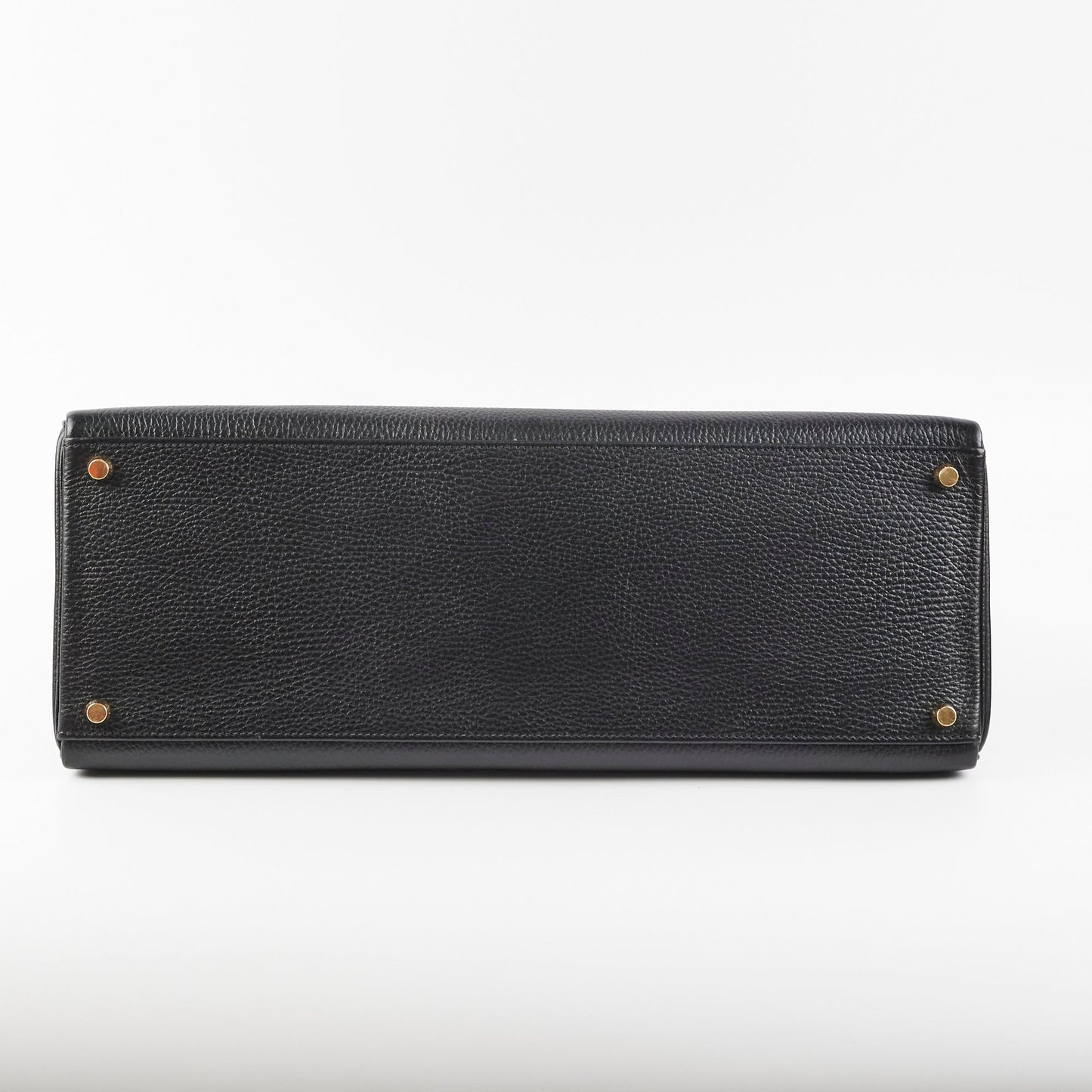 Hermes Kelly 40 Black Ardennes D Stamp (2000)
