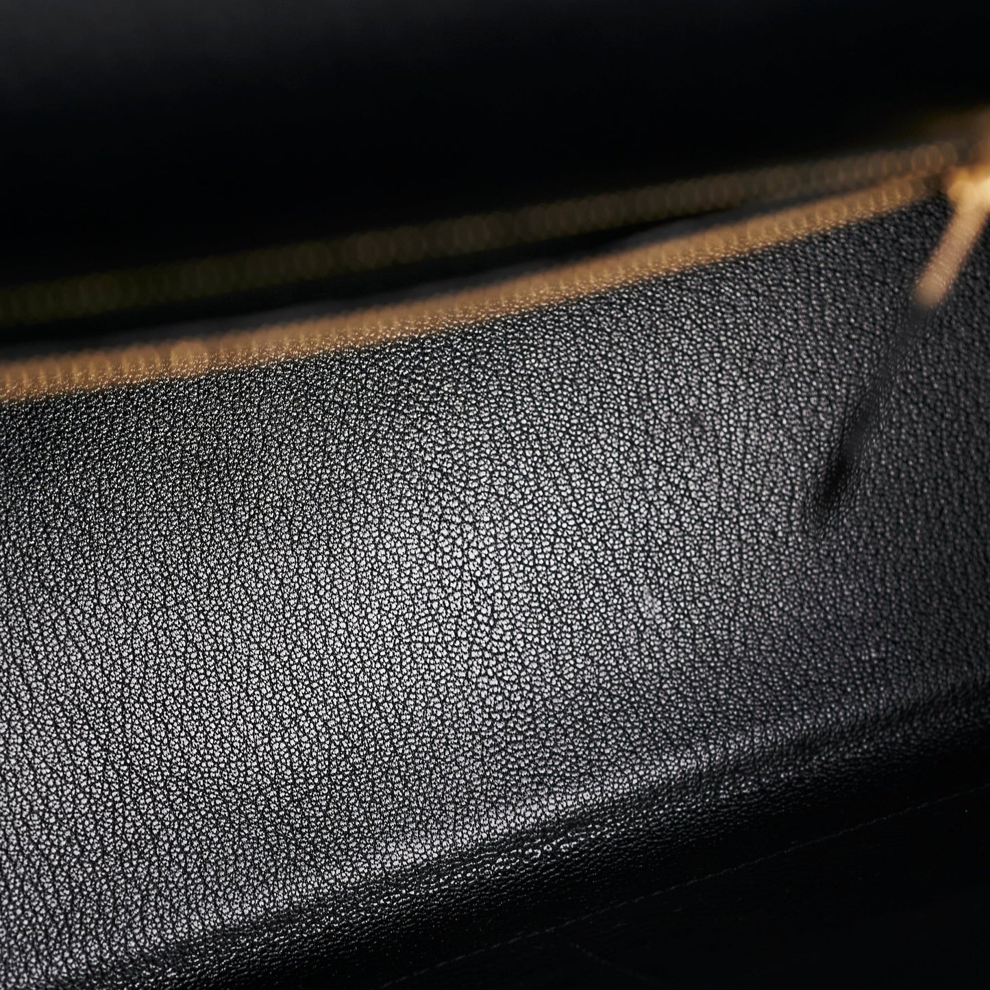 Hermes Kelly 40 Black Ardennes D Stamp (2000)