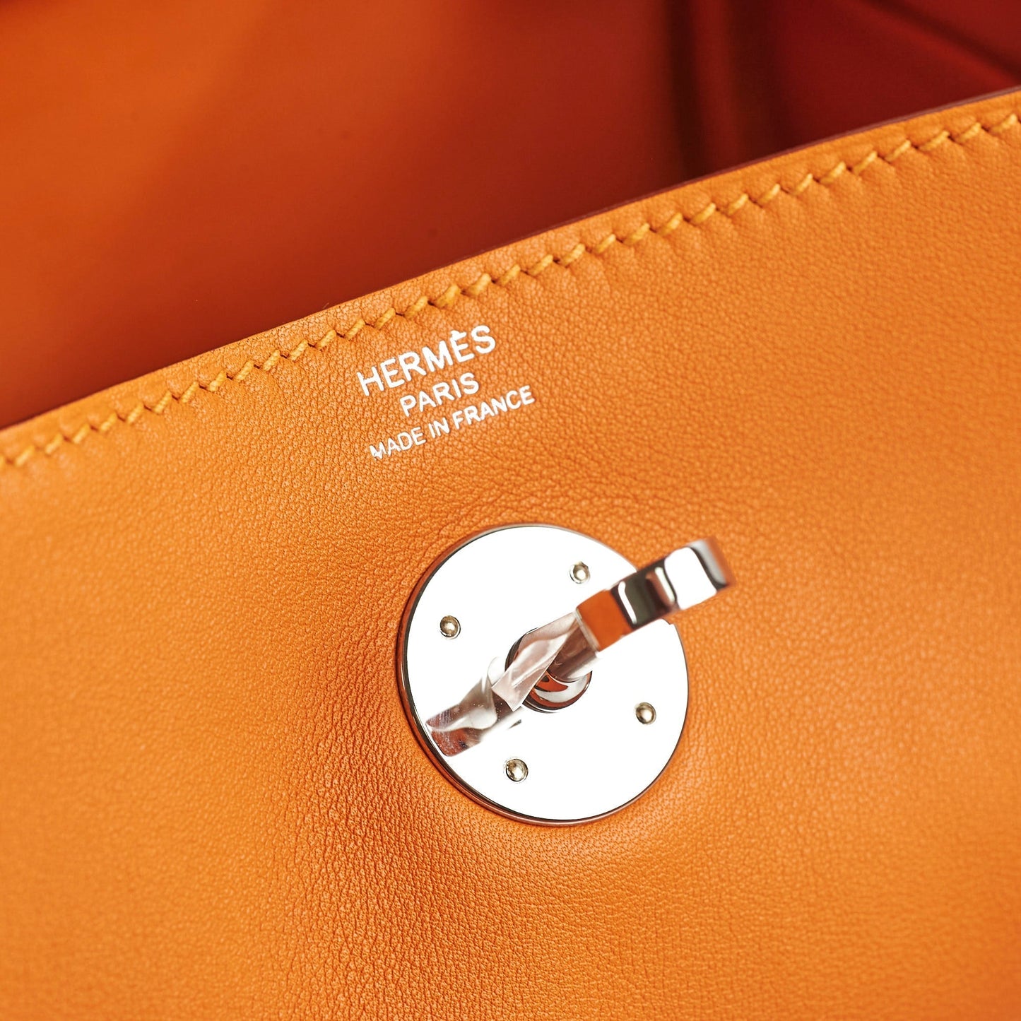 Hermes Lindy 26 Swift Orange - C Stamp (2018)
