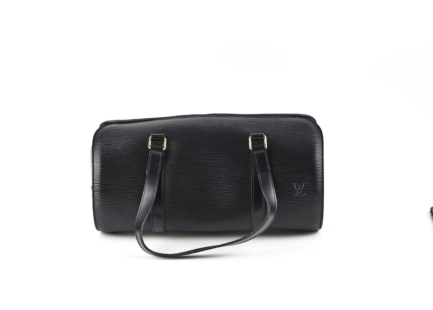 Louis Vuitton Epi Soufflot 30 Black Shoulder Bag