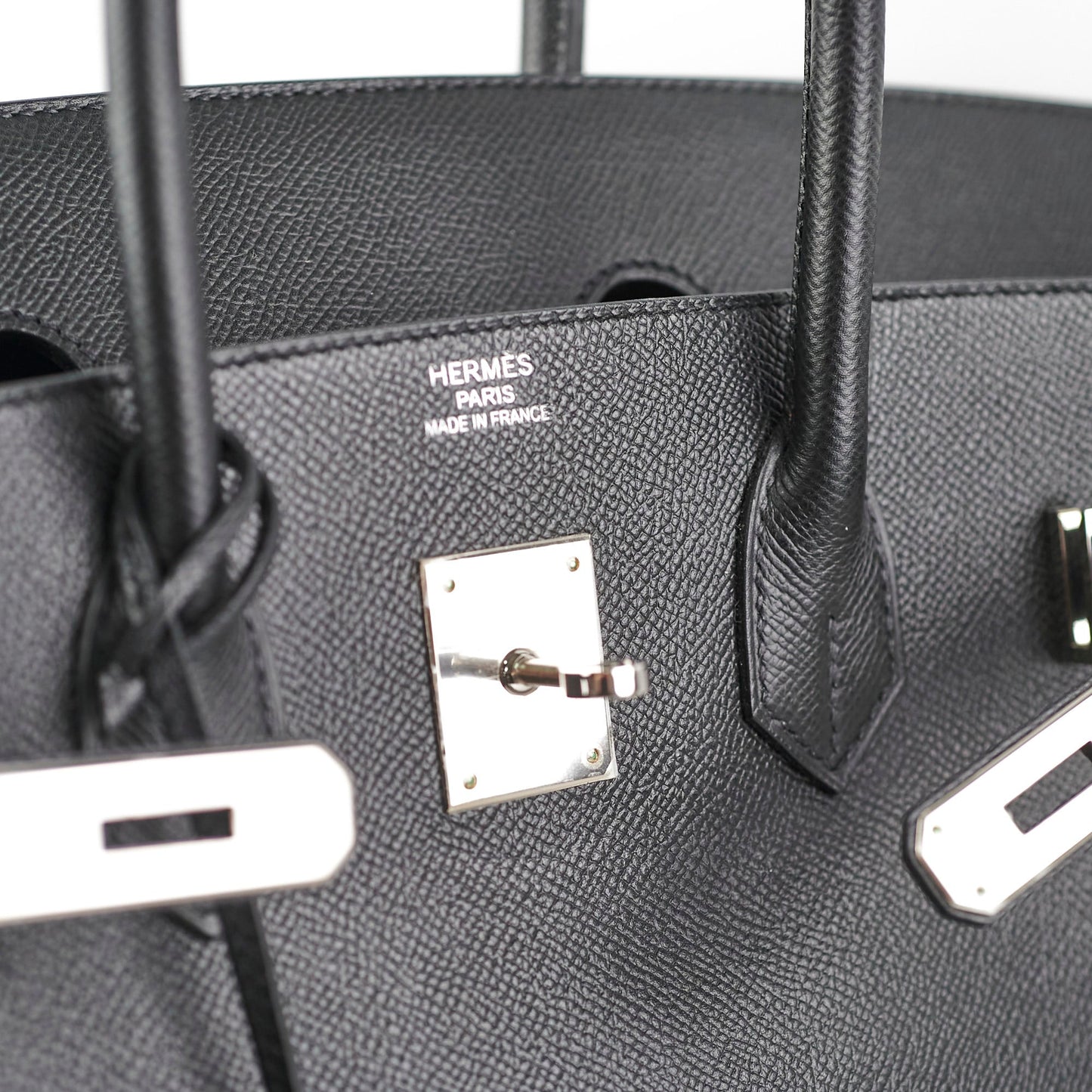 Hermes Birkin 35 Epsom Noir - N Square Stamp