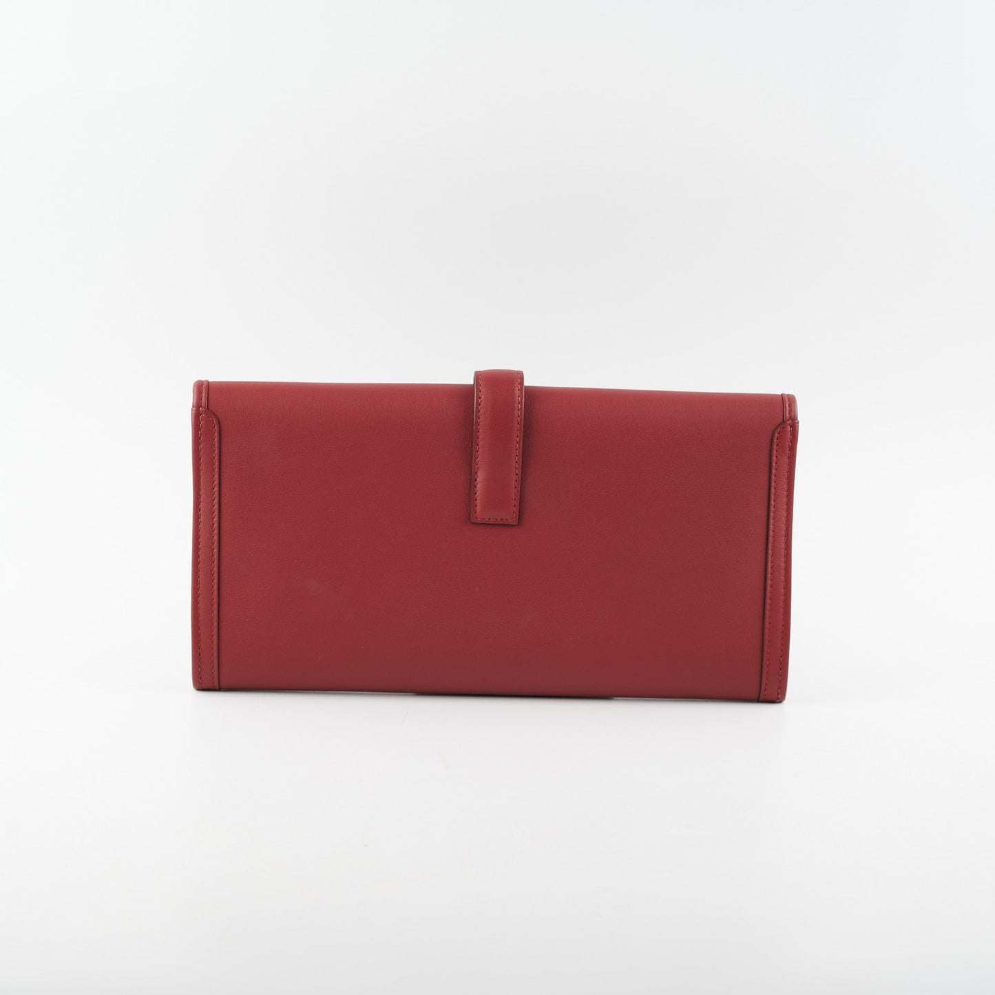 Hermes Jige Elan 29 Veau Swift Clutch Rouge Stamp X