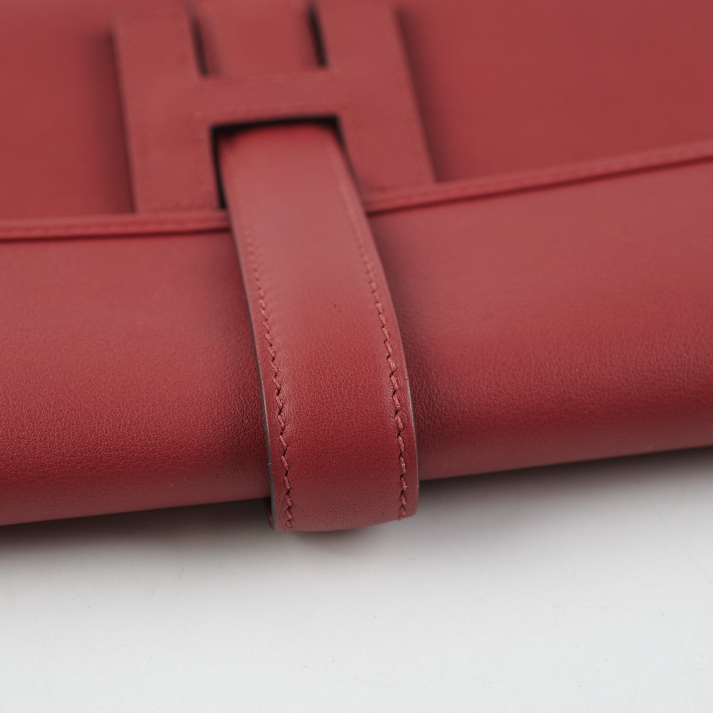 Hermes Jige Elan 29 Veau Swift Clutch Rouge Stamp X