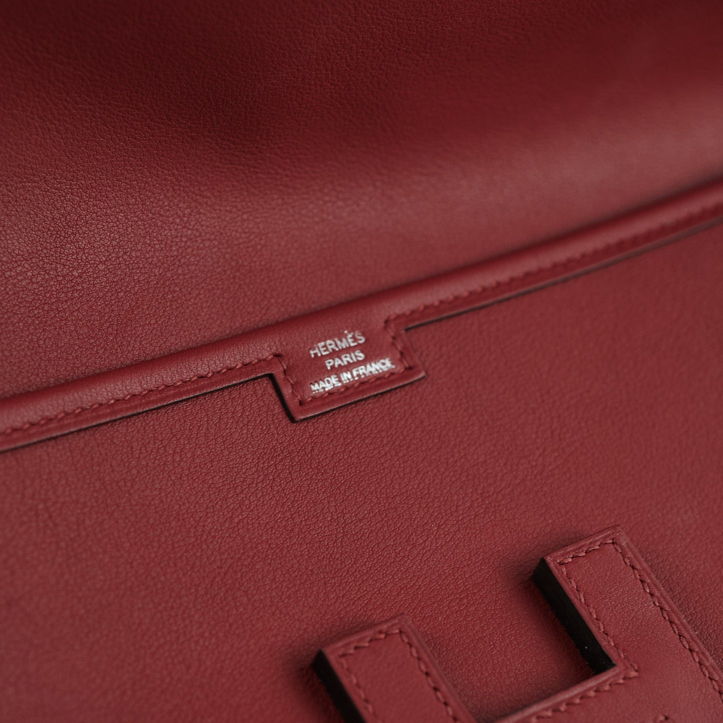 Hermes Jige Elan 29 Veau Swift Clutch Rouge Stamp X
