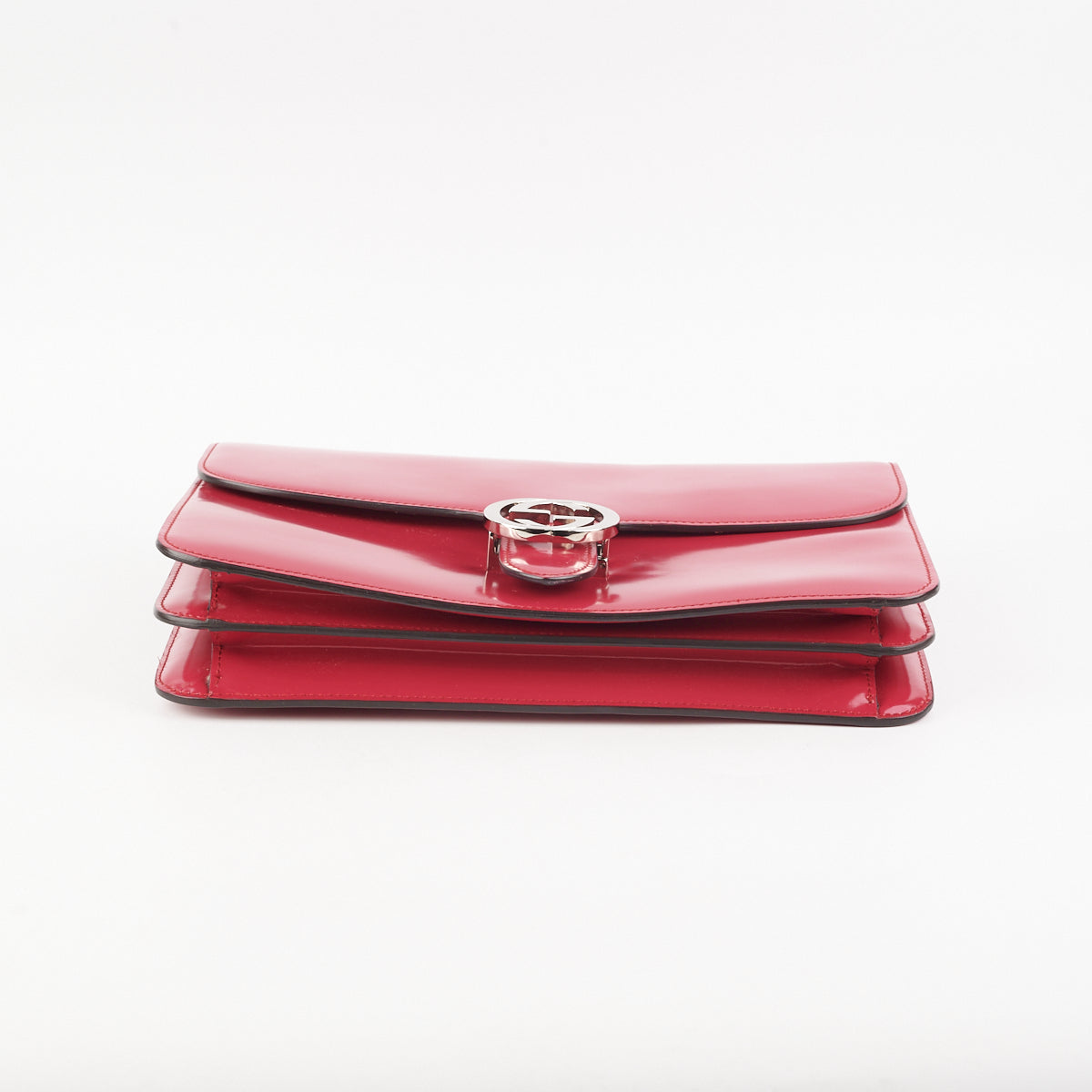 Gucci Medium Interlocking G Shoulder Bag Fuchsia
