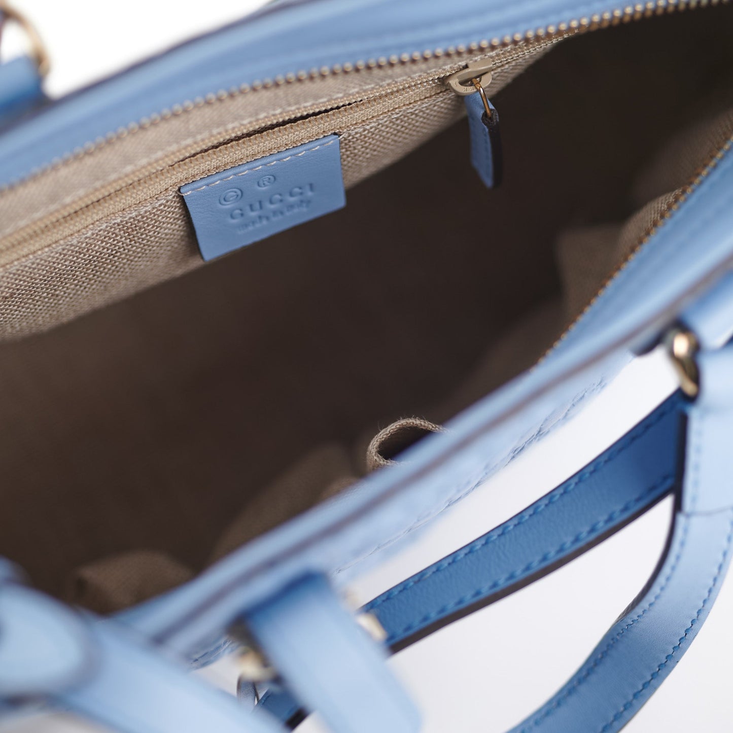 Gucci Guccissima Tote Mineral Blue