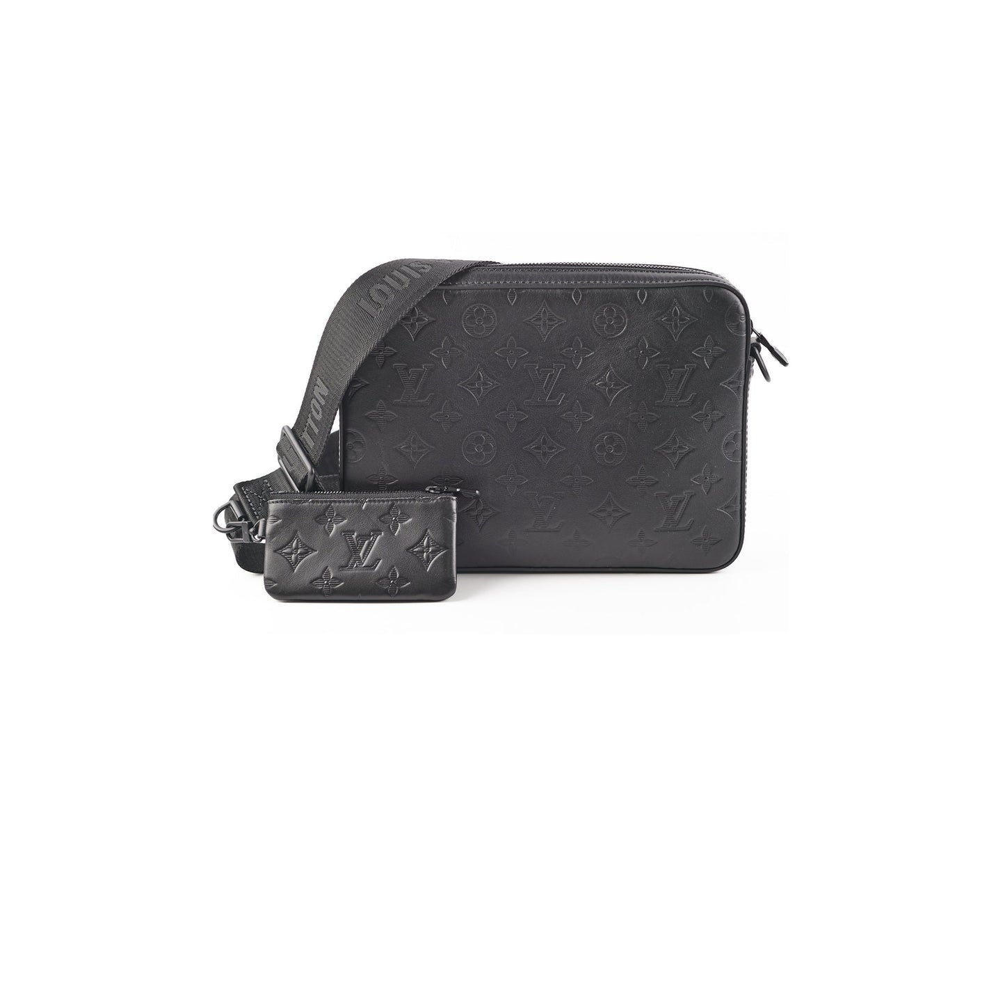 ITEM 30 - Louis Vuitton Messenger Black Empreinte Leather