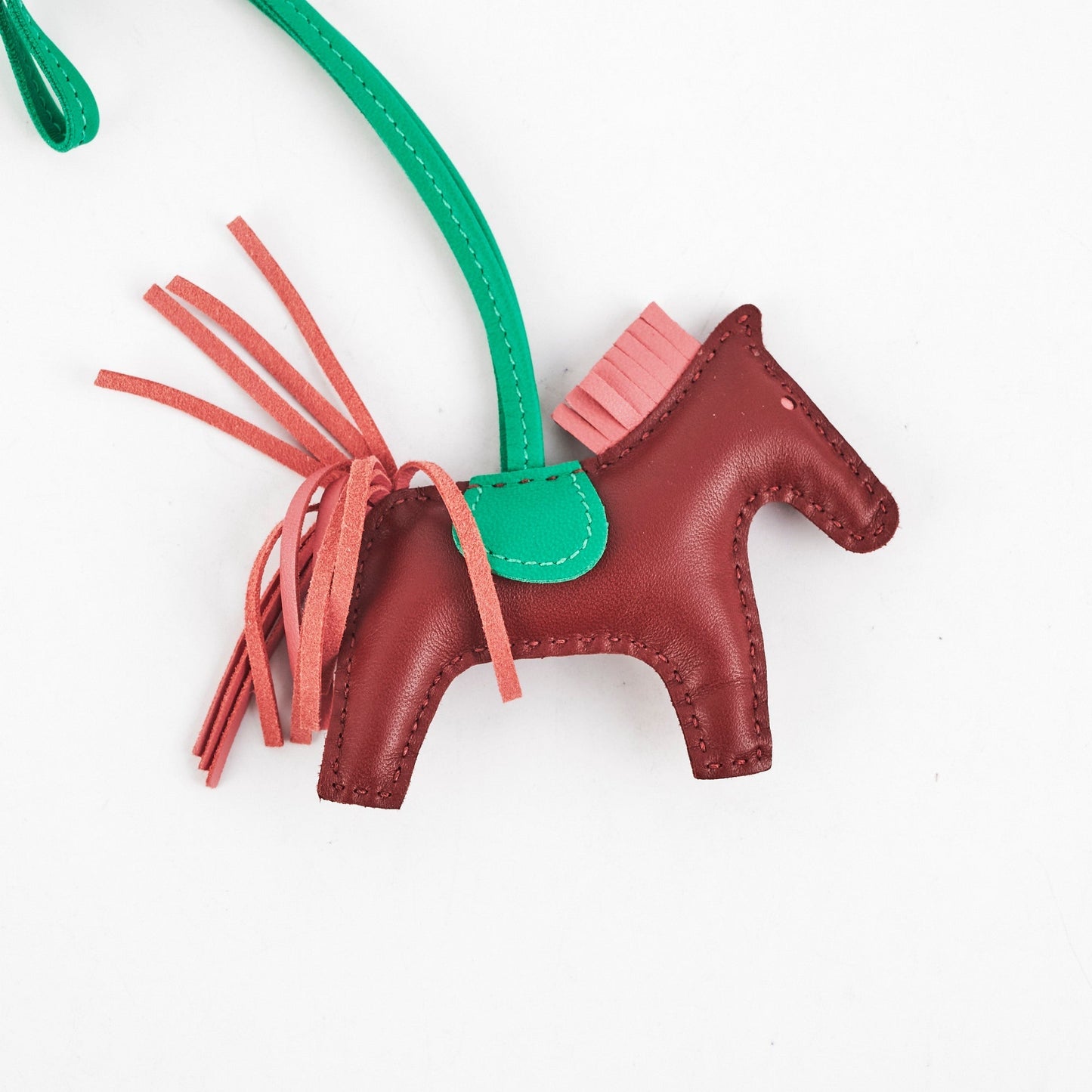 Hermes Rodeo Red/Green Bag Charm