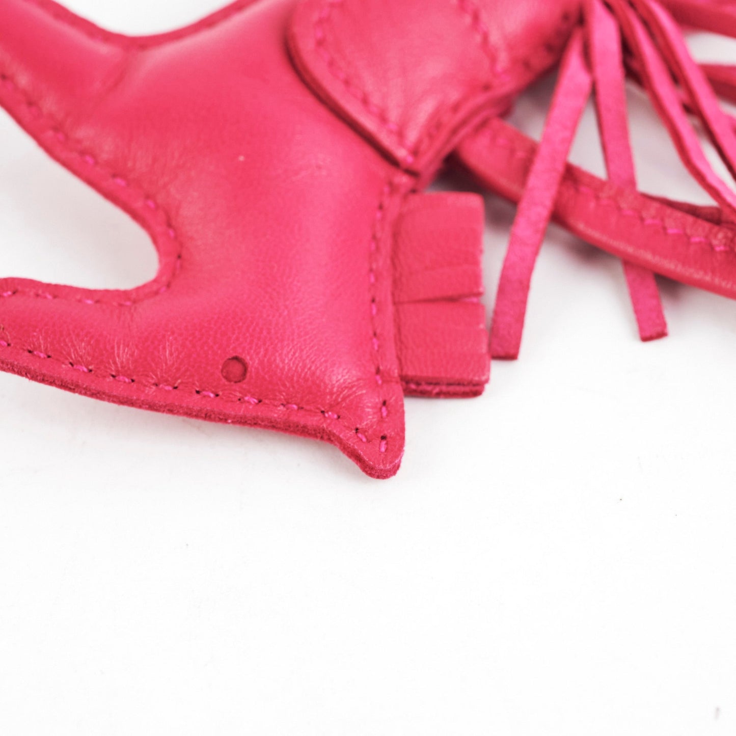Hermes Rodeo Hot Pink Bag Charm