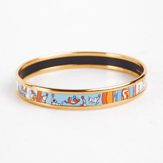 Hermes Kangaroo Gold Bangle