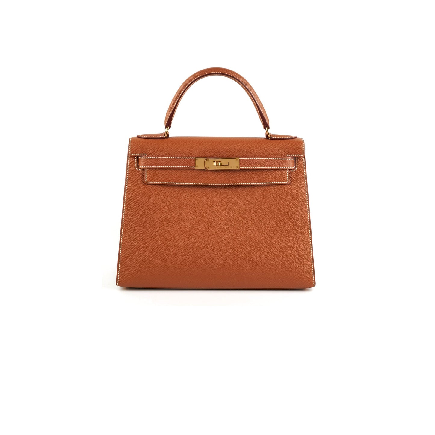 Hermes Kelly 28 Gold C Square Stamp