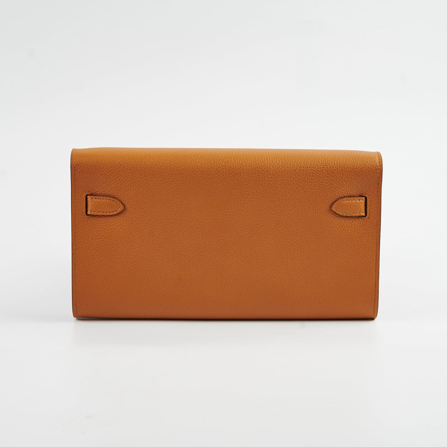 Hermes Kelly to Go B Stamp Caramel Evercolor