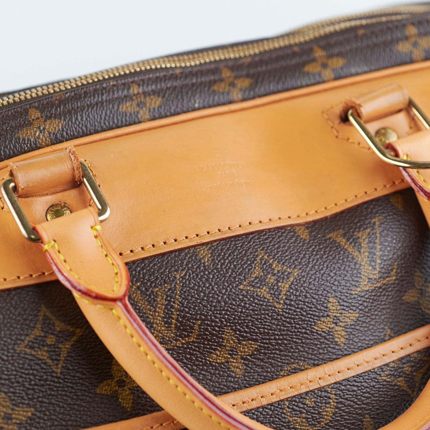 Louis Vuitton Alize Monogram Travel Bag