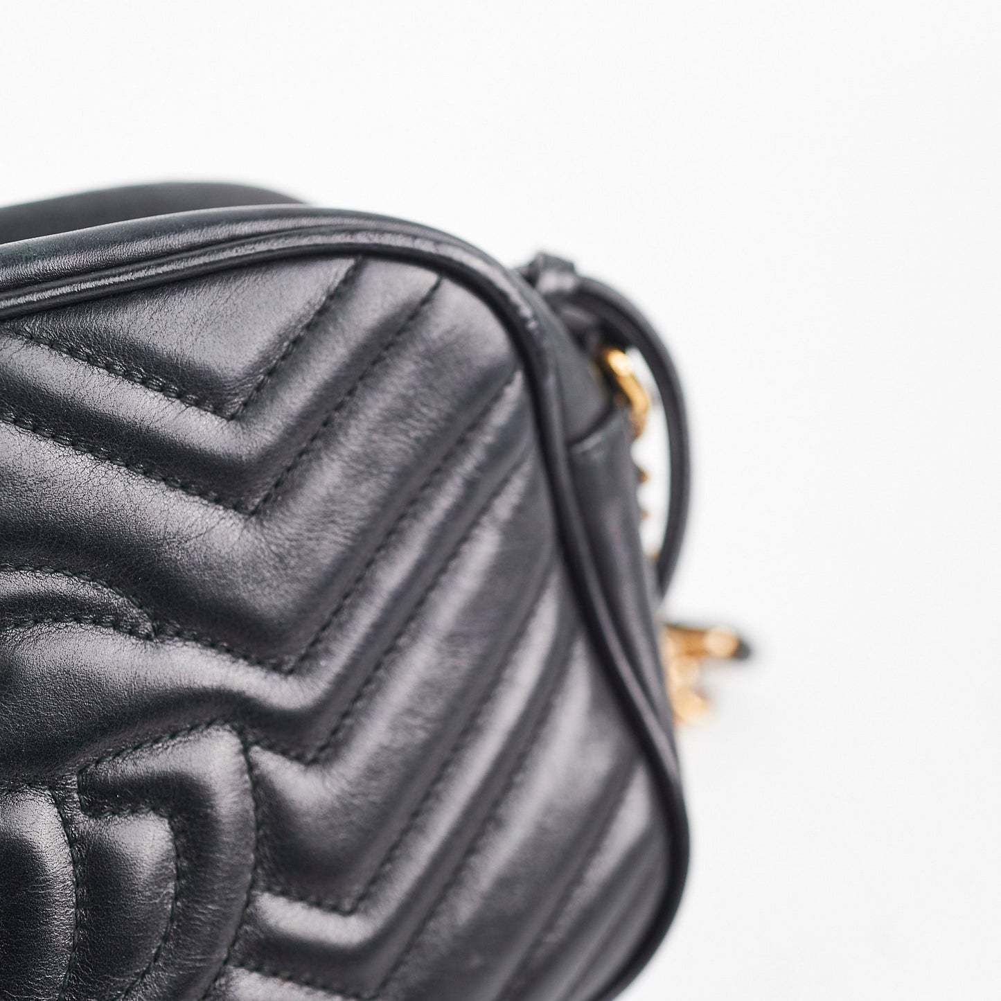 Gucci Marmont Camera Bag Small Blk