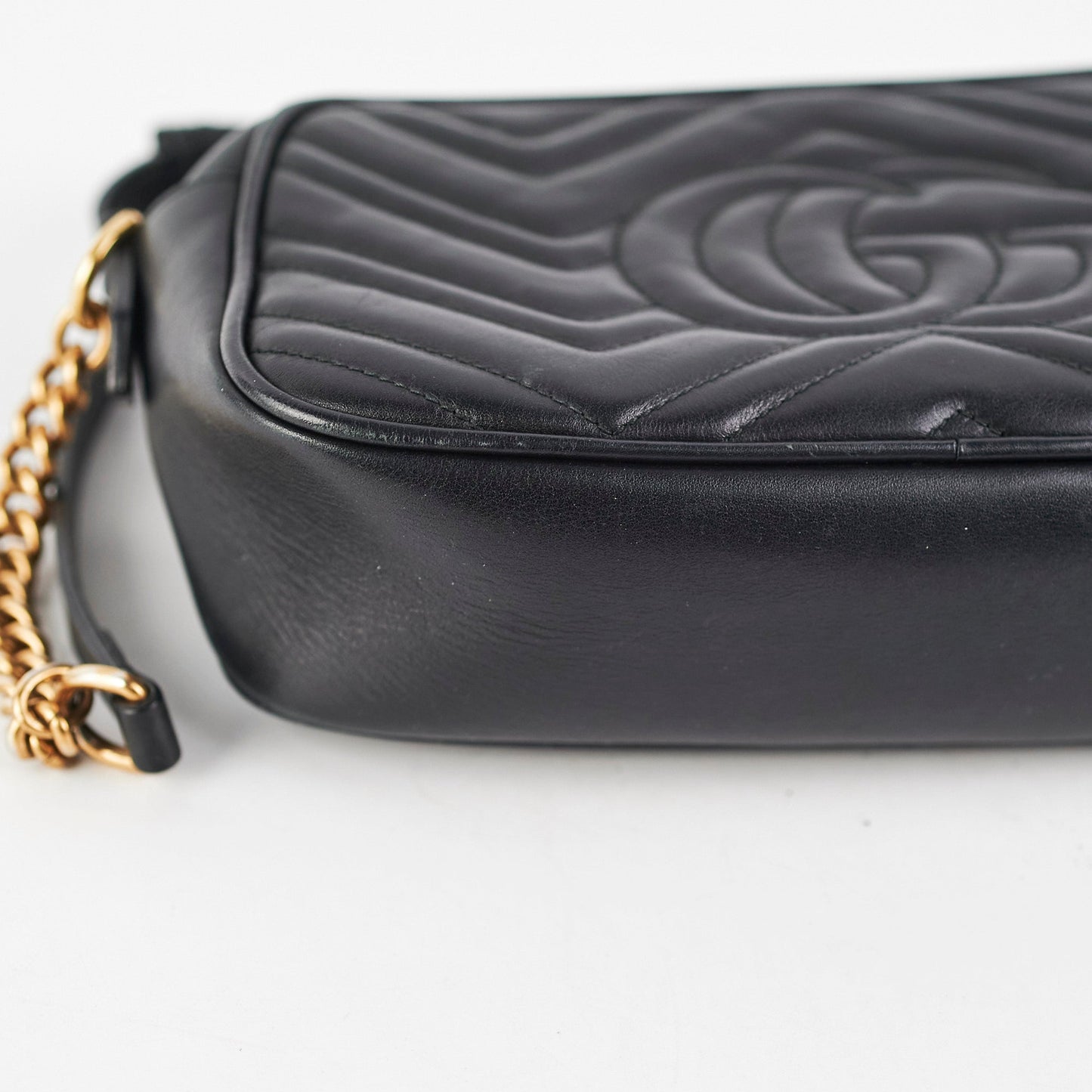 Gucci Marmont Camera Bag Small Blk