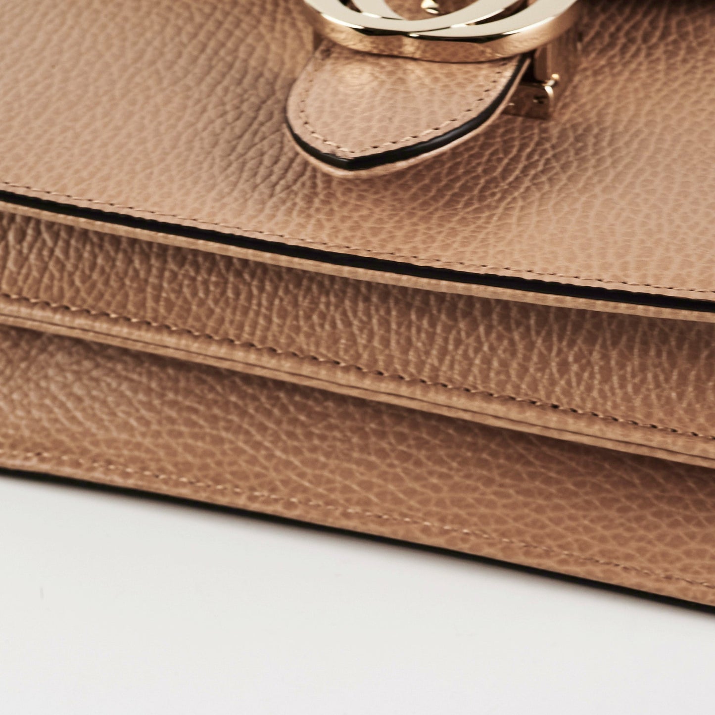 Gucci Beige Interlocking GG Crossbody Bag