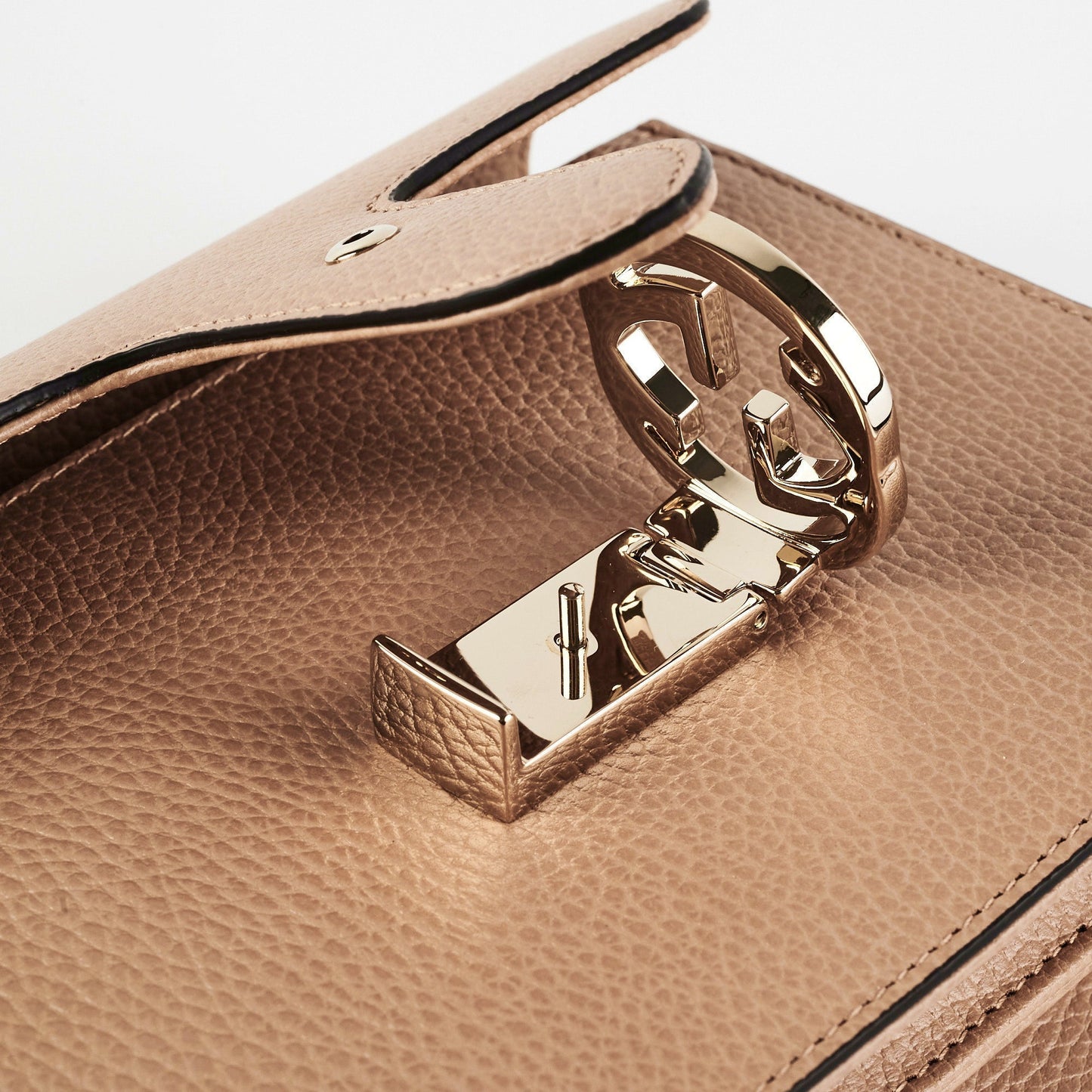 Gucci Beige Interlocking GG Crossbody Bag