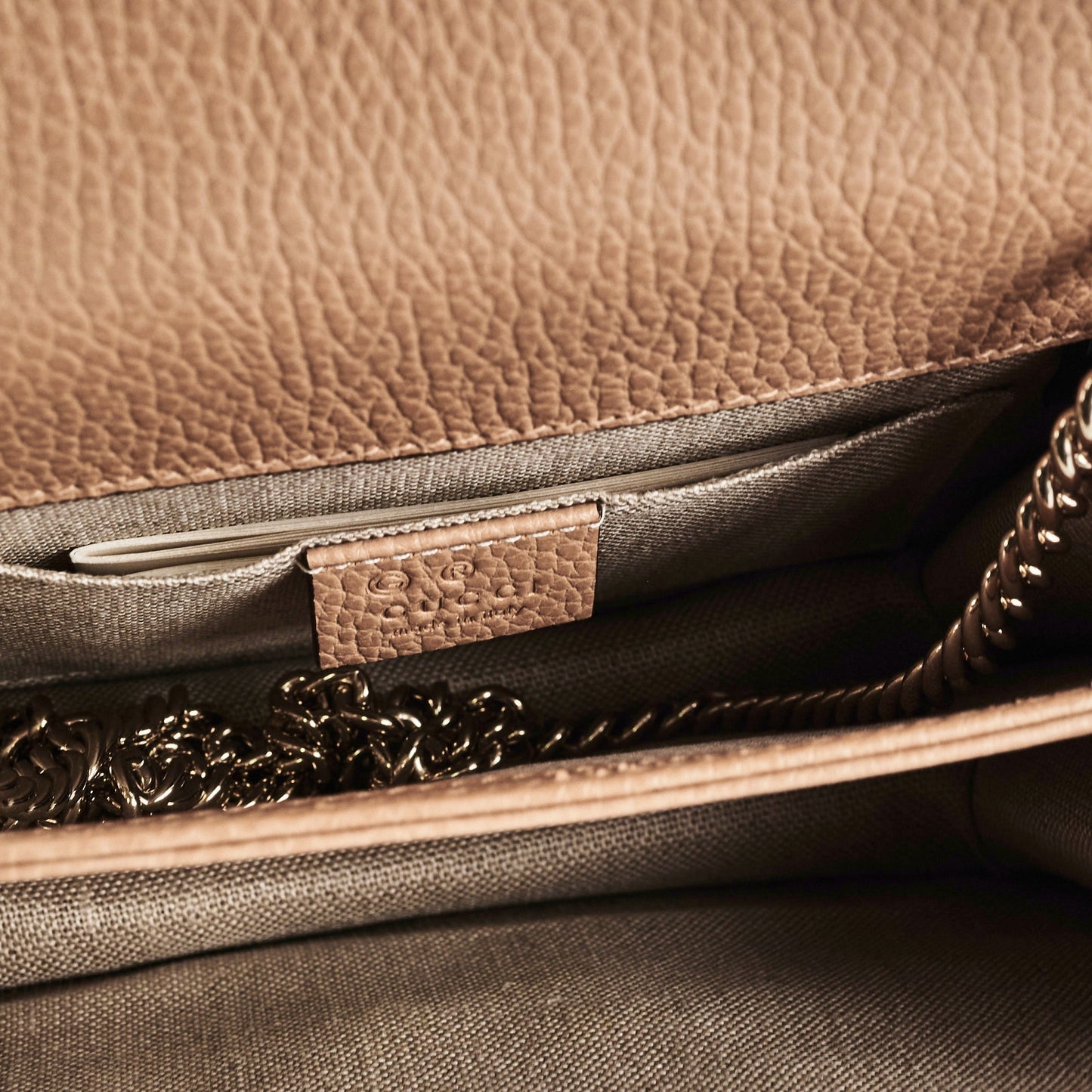 Gucci Beige Interlocking GG Crossbody Bag