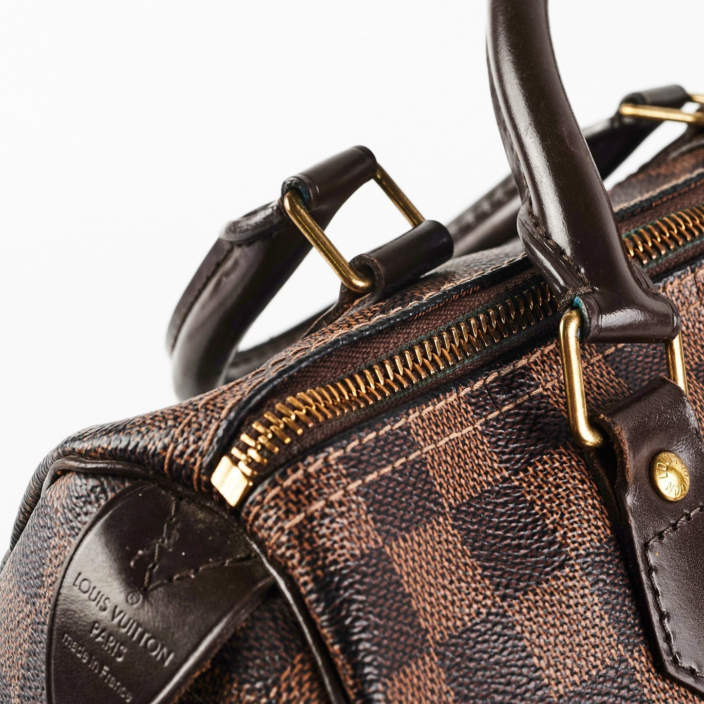ITEM 21 - Louis Vuitton Speedy 25 Damier Ebene